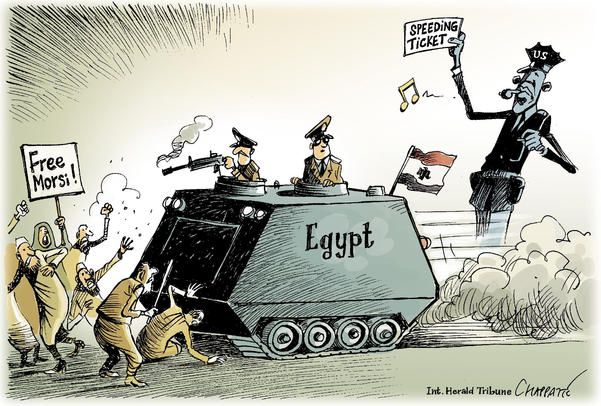 U.S. curbs military help to Egypt