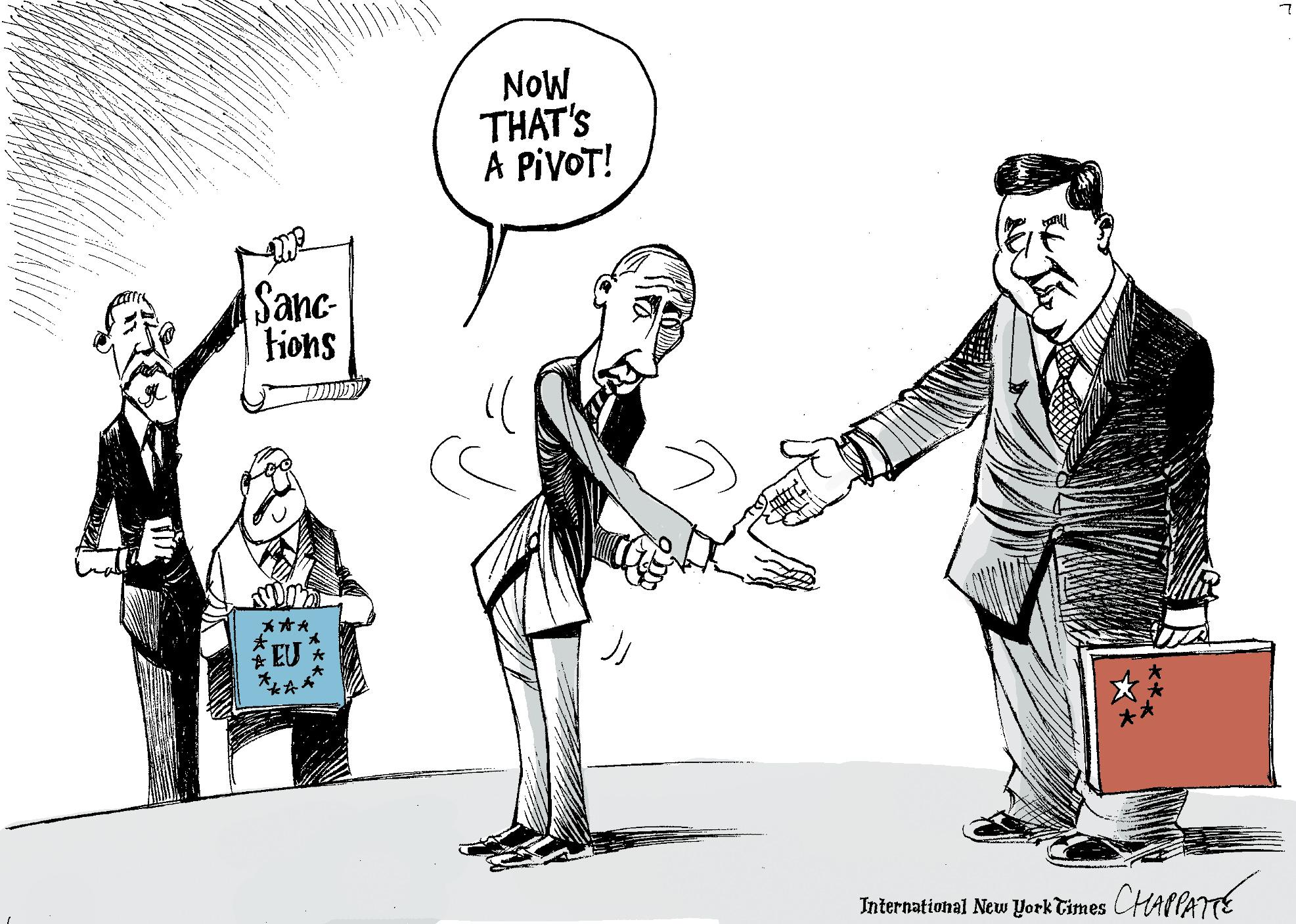 Putin goes to China