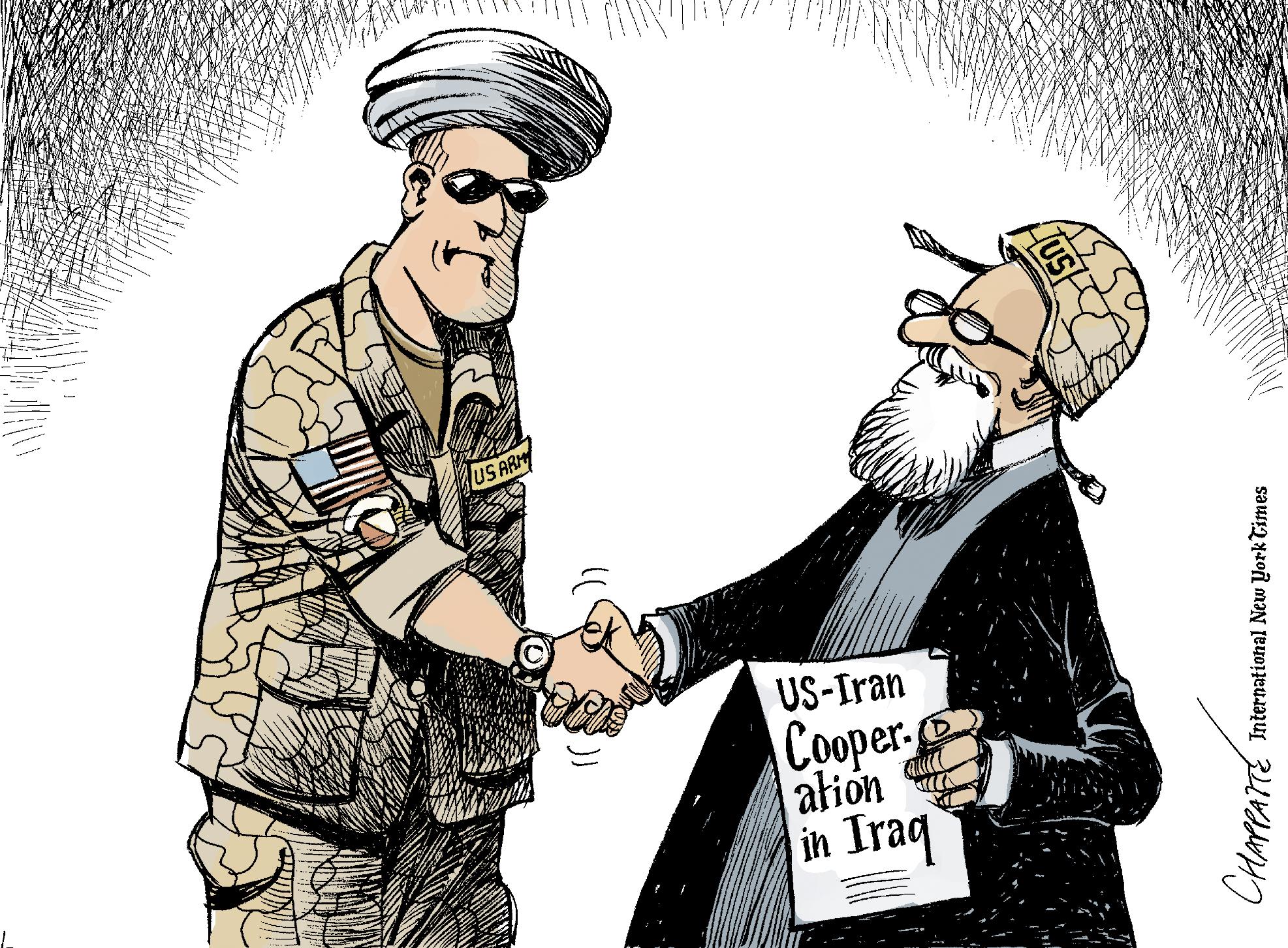 US and Iran allied in Iraq?