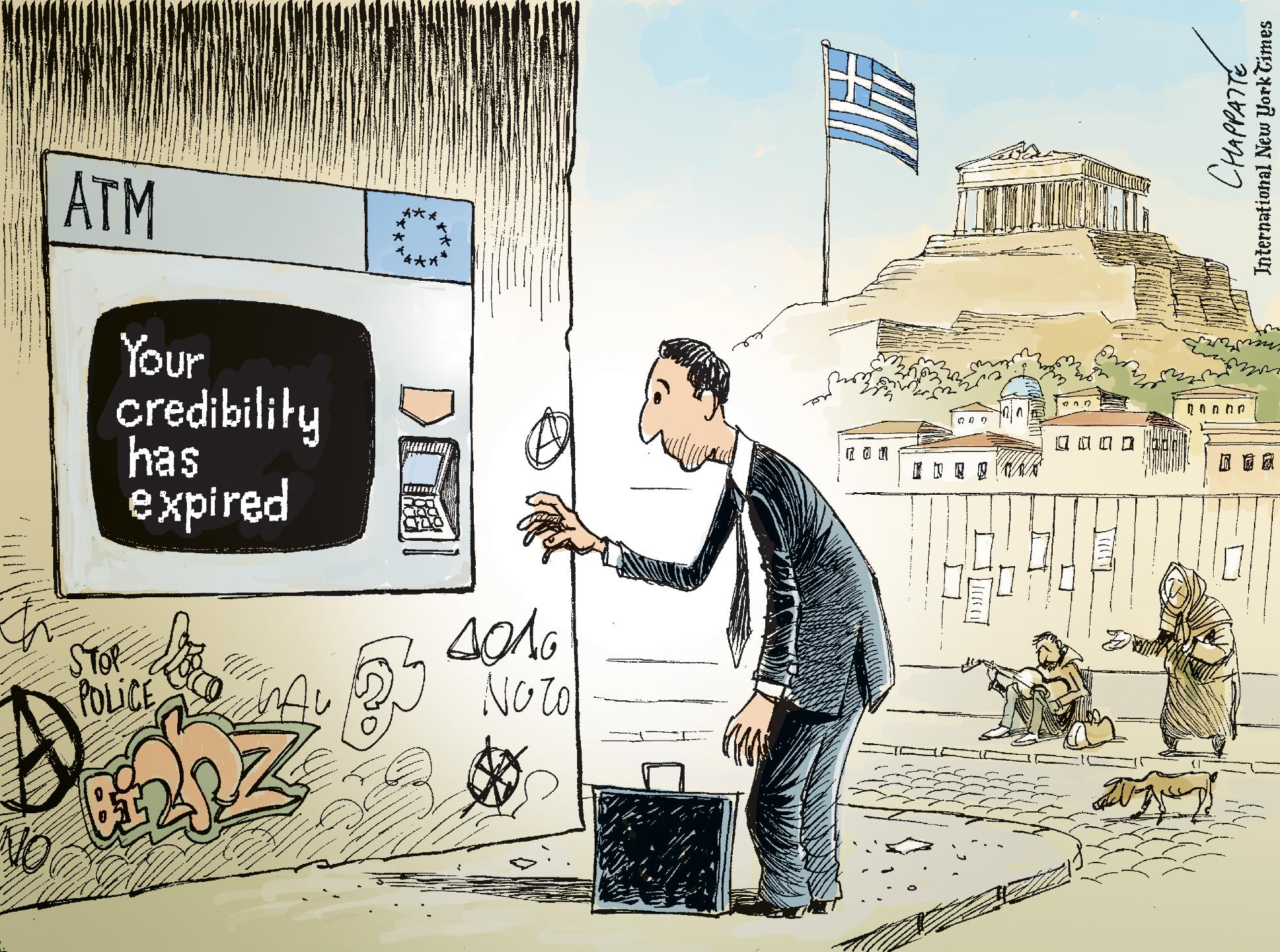 Greece in debt
