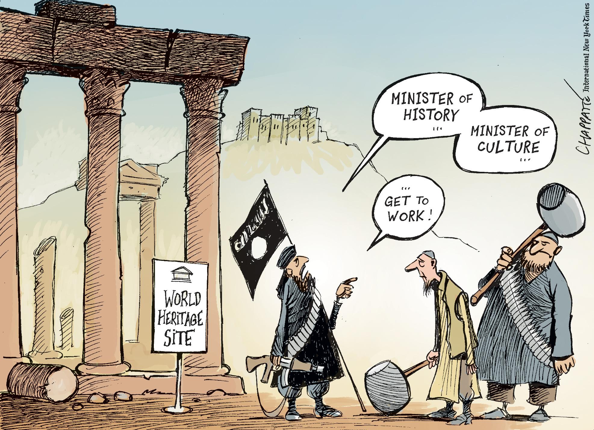 The Islamic State reaches Palmyra