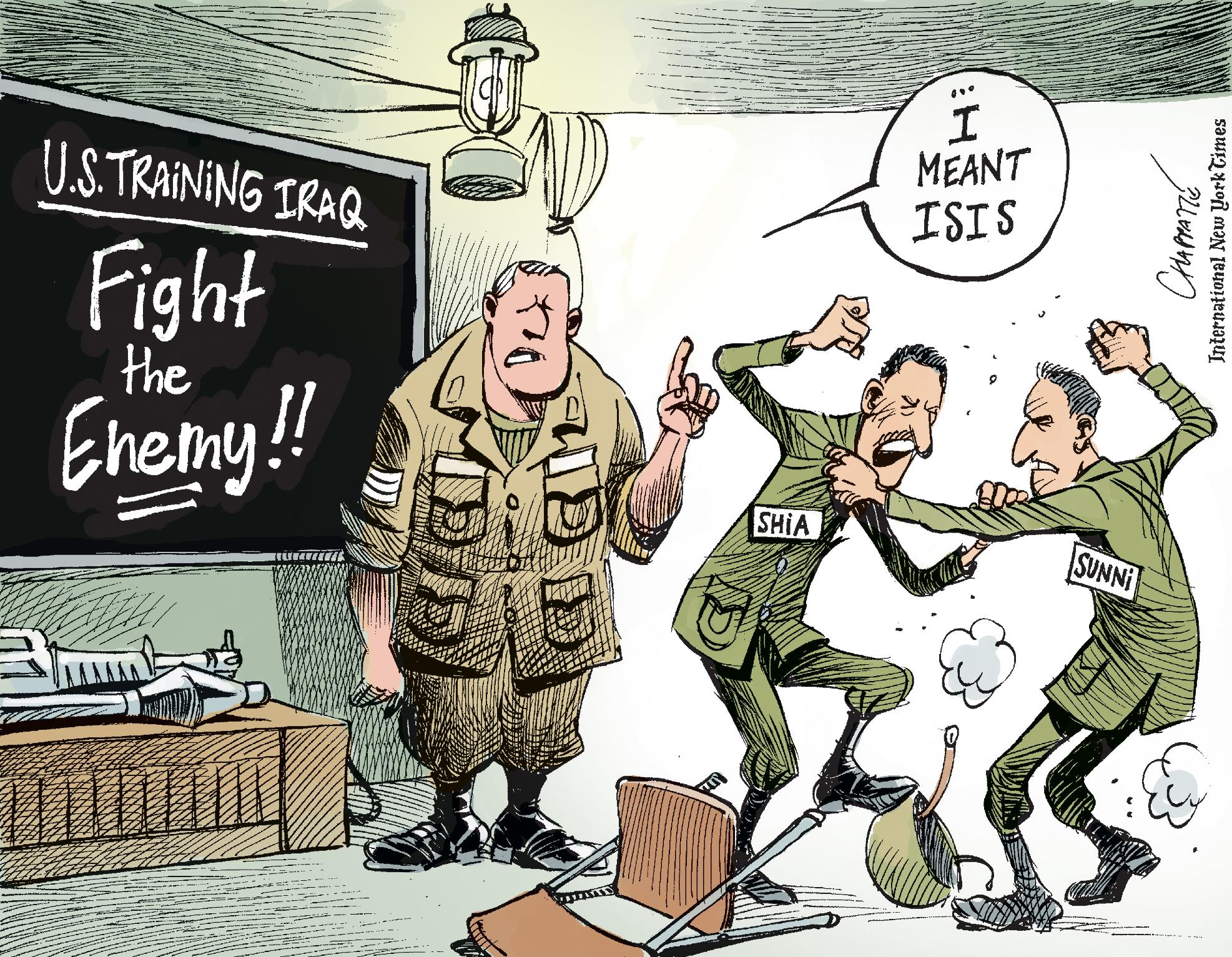 Conseillers américains en Irak