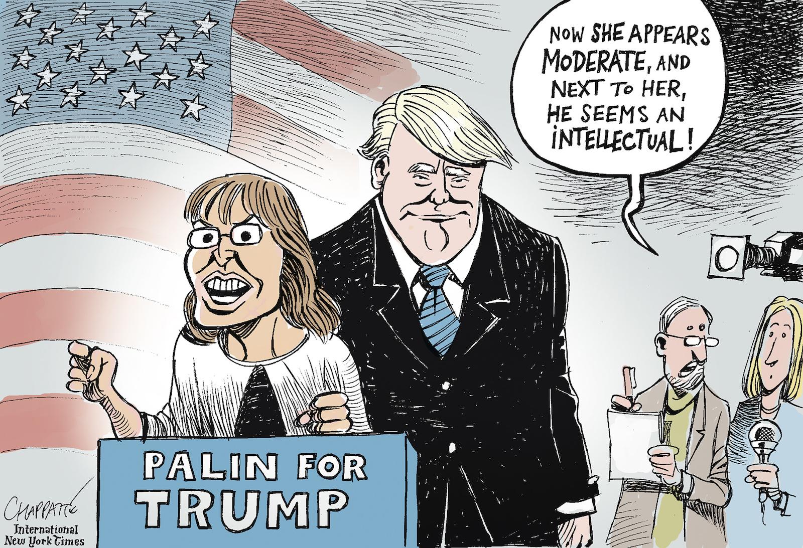 Sarah Palin endorses Trump