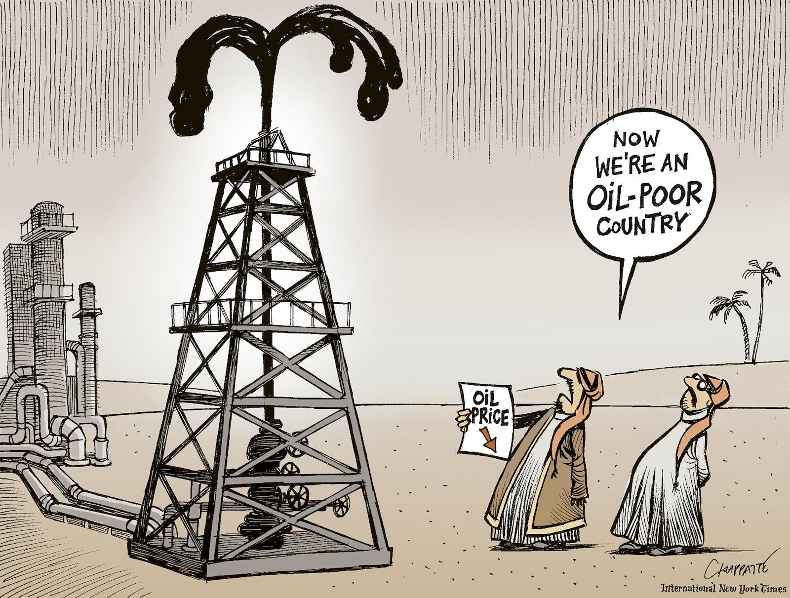 Oil price plunge