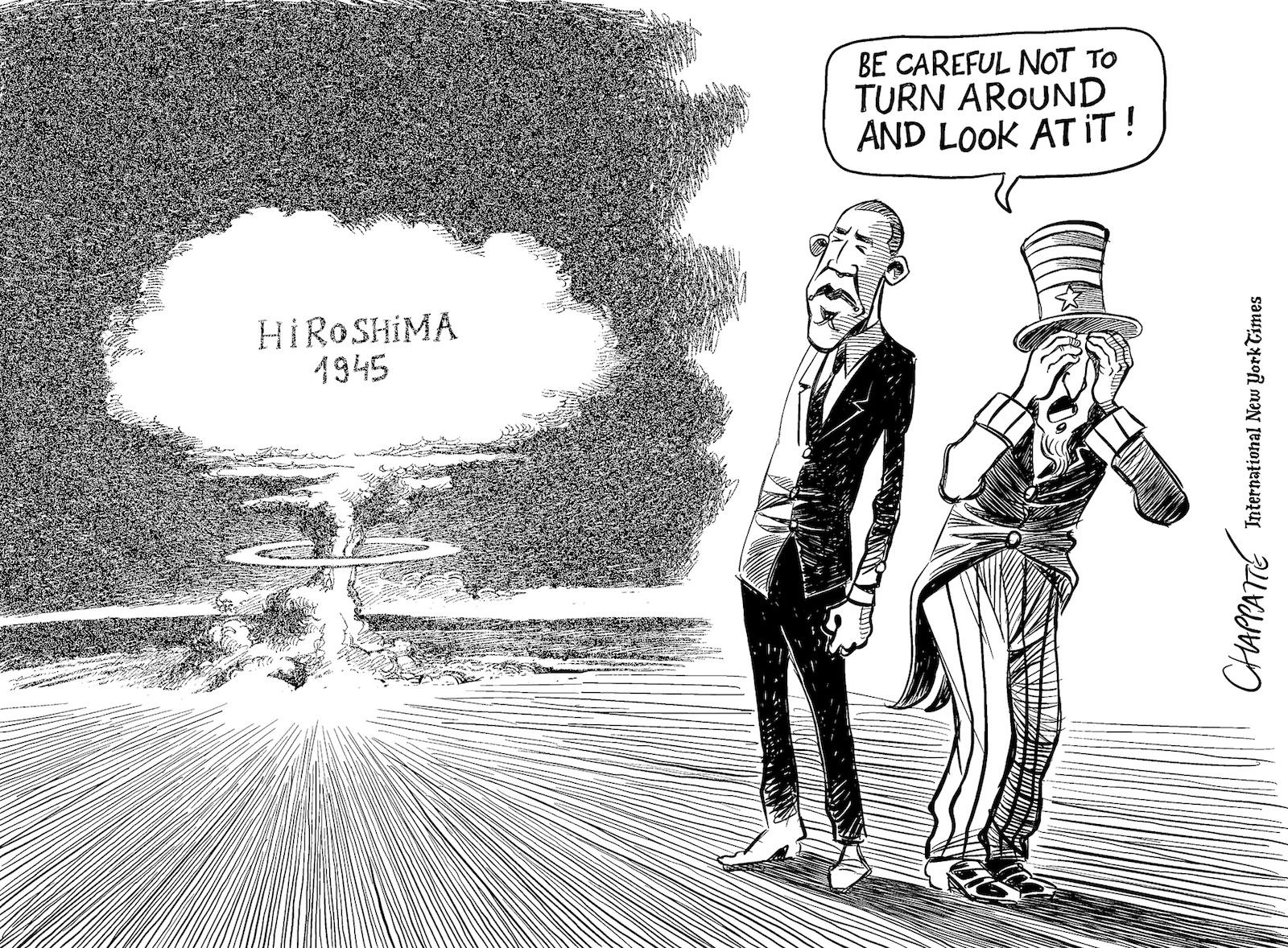 Hiroshima: Obama confronts past