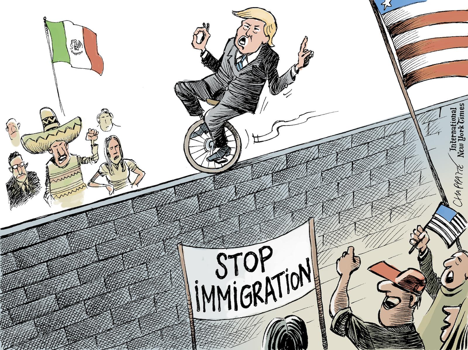 Trump et l'immigration