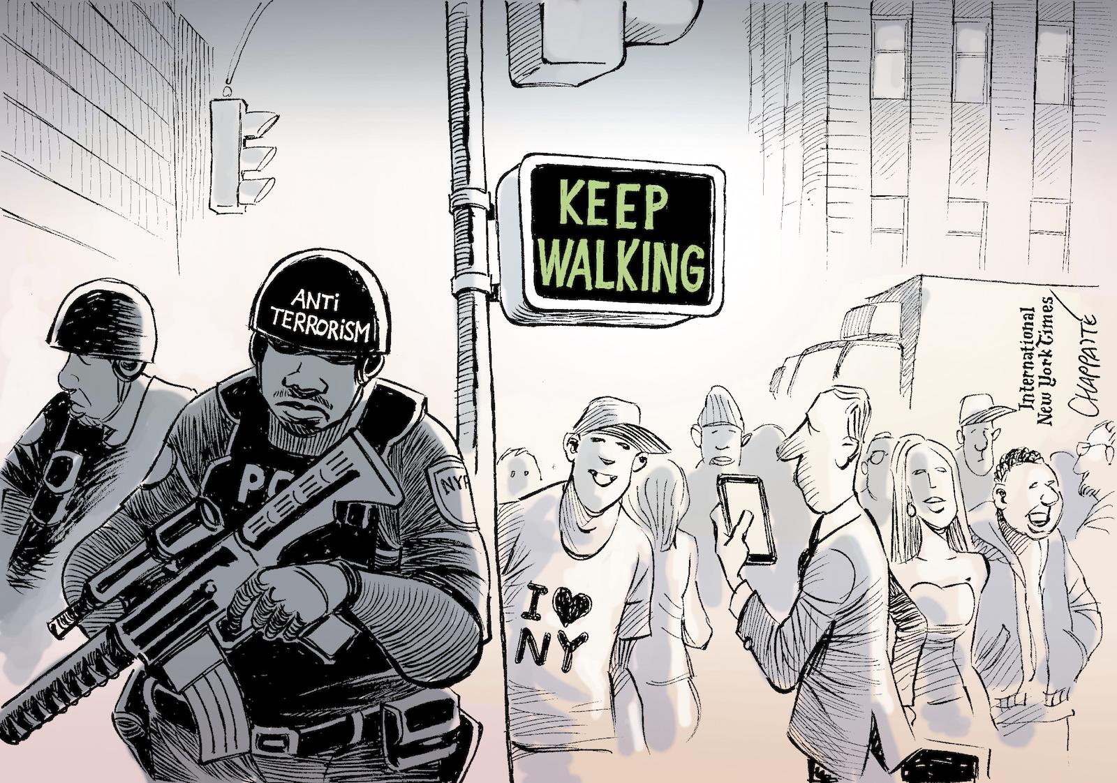 Terrorism | Globecartoon - Political Cartoons - Patrick Chappatte Terrorism | Globecartoon - Political Cartoons - Patrick Chappatte