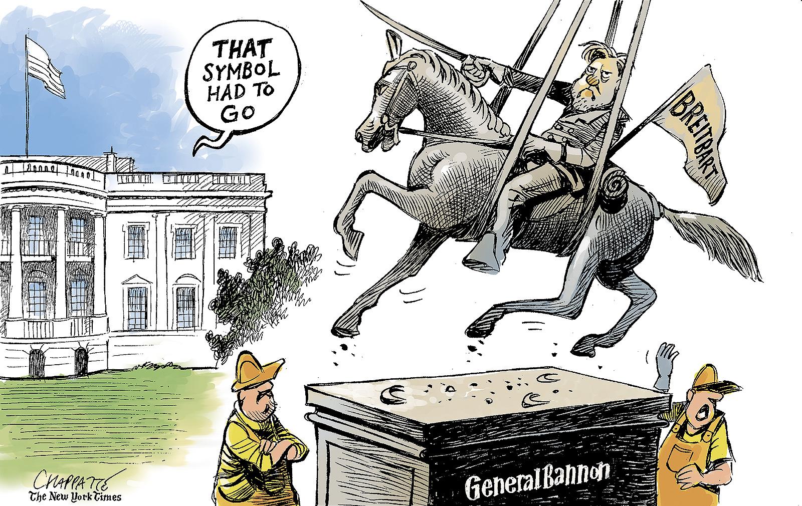 Steve Bannon is out