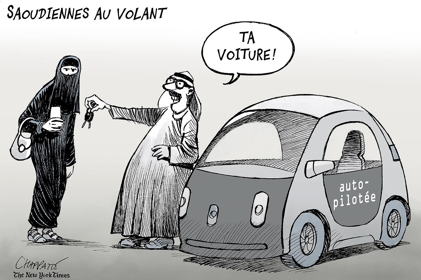 Saoudiennes au volant