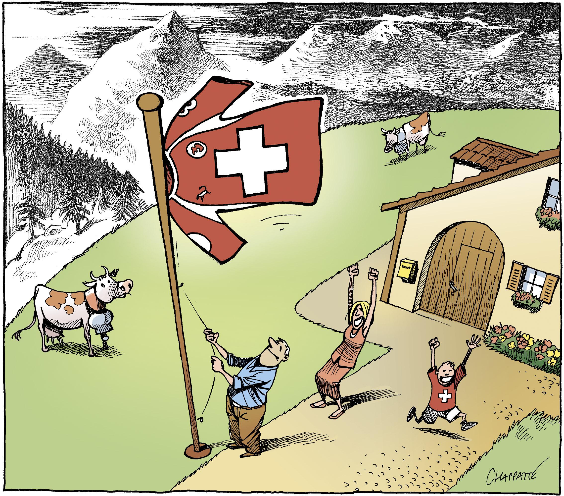 La Suisse en huitièmes de finale