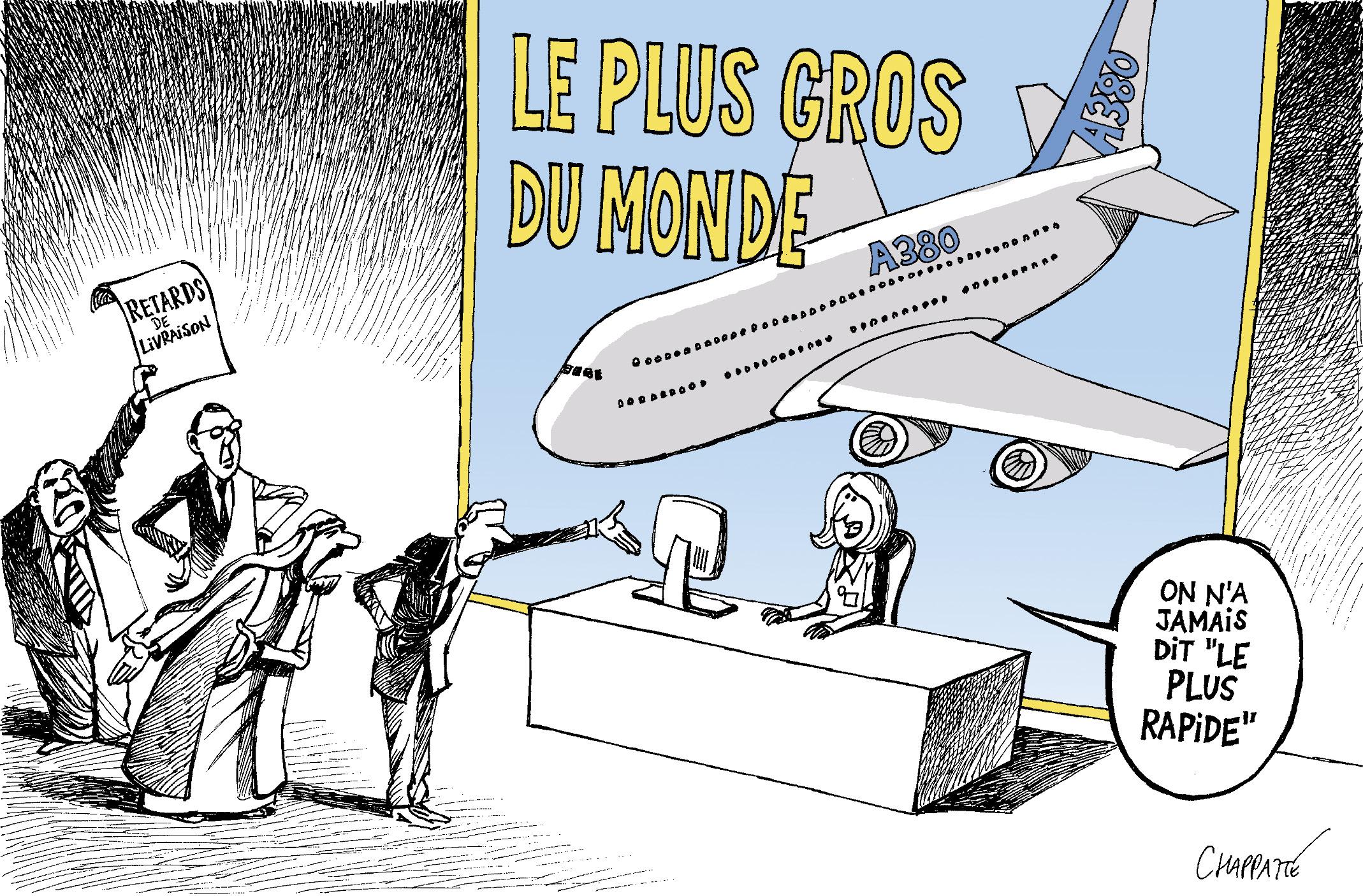 Encore des retards pour lA380