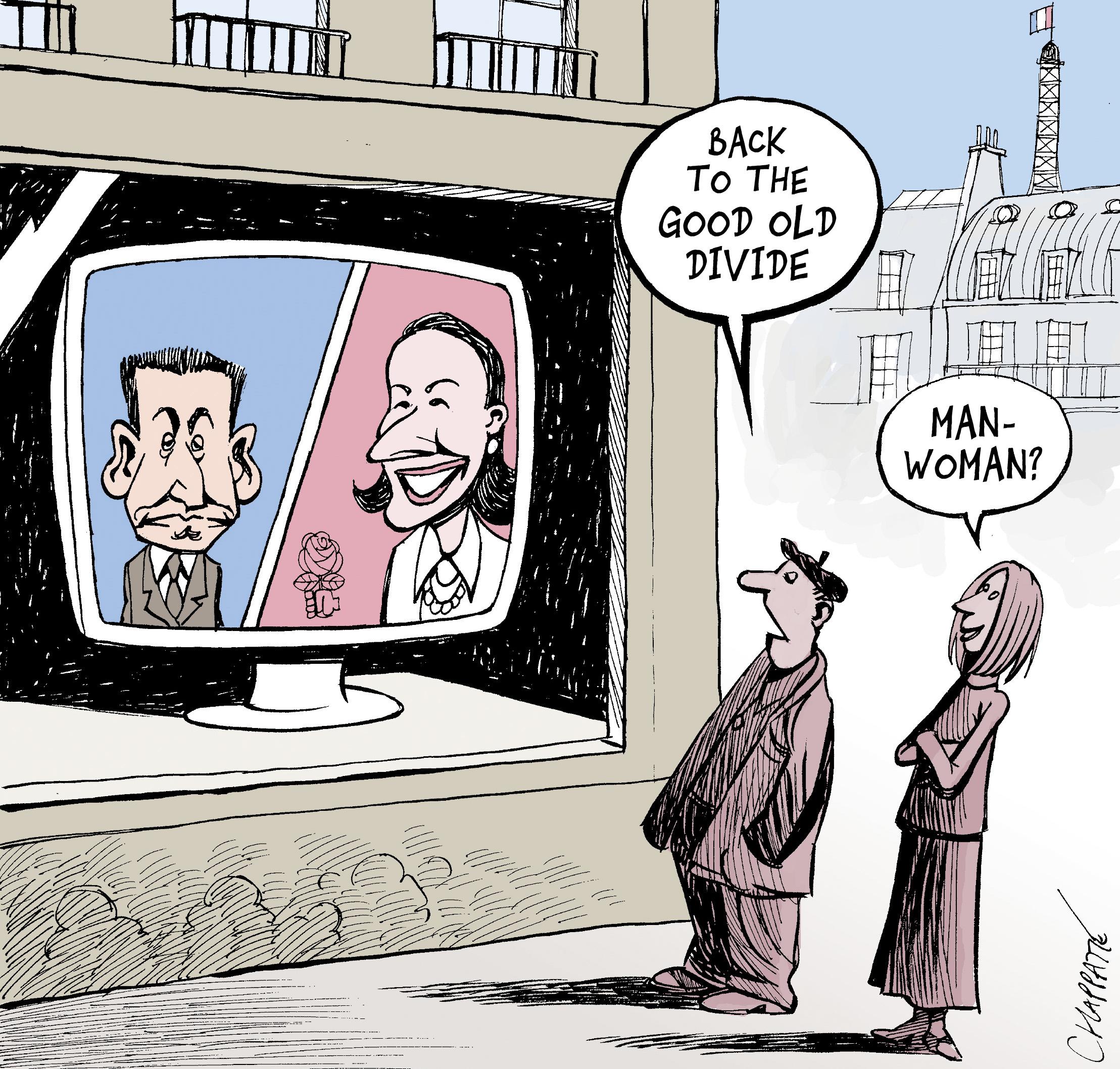 Sarkozy vs Ségolène