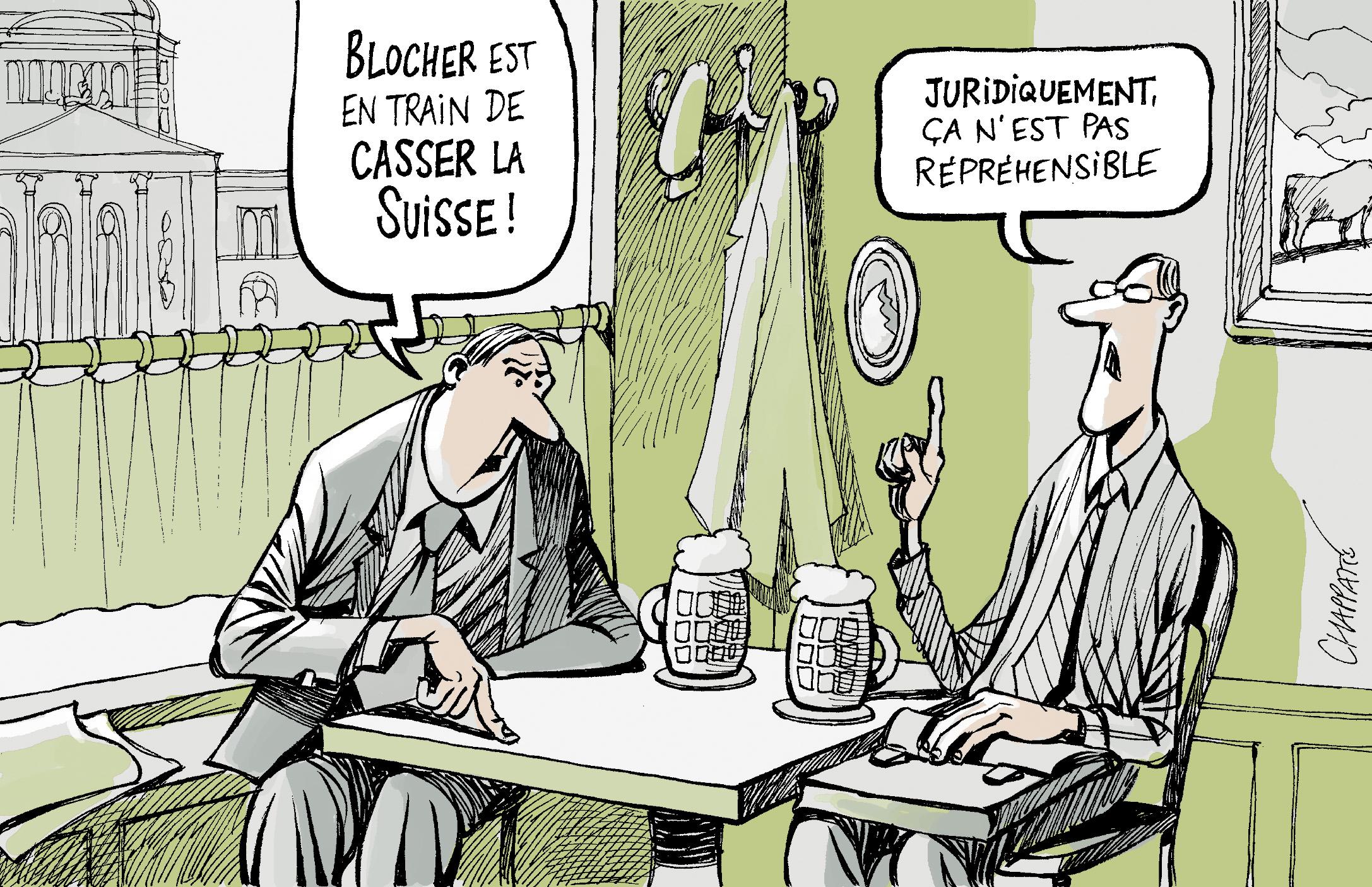 Blocher: Point de vue juridique