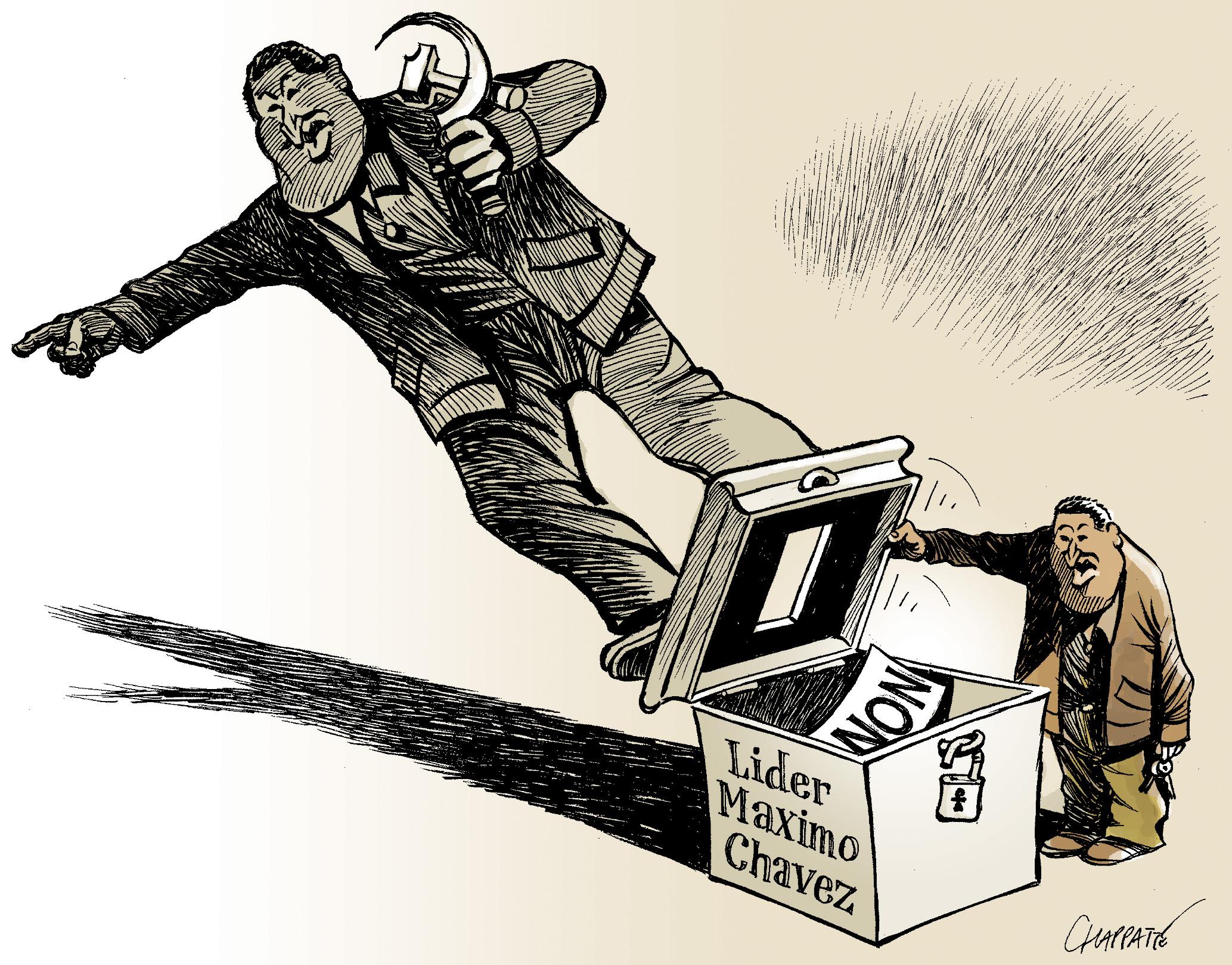 Chavez désavoué dans les urnes