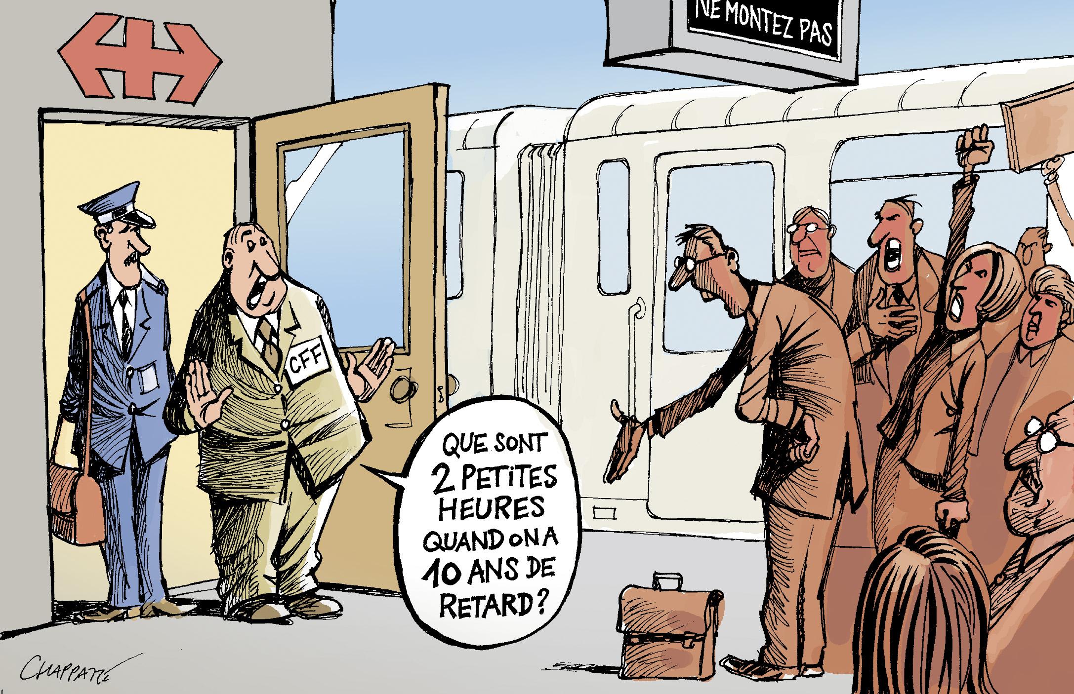 CFF en panne entre Lausanne et Genève