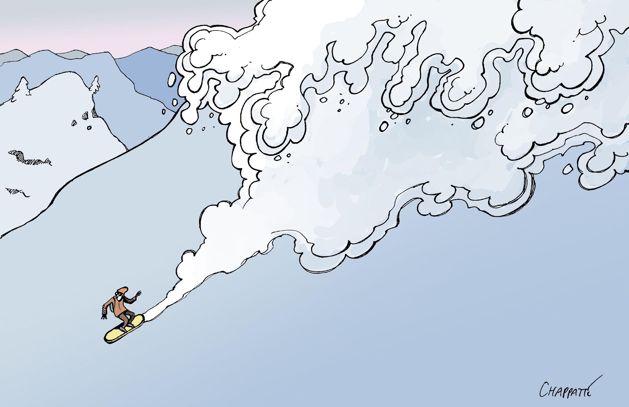 Risques d'avalanche