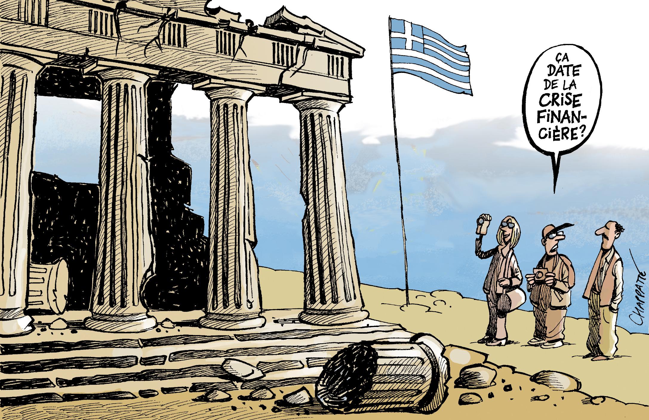 La Grèce au bord de la faillite