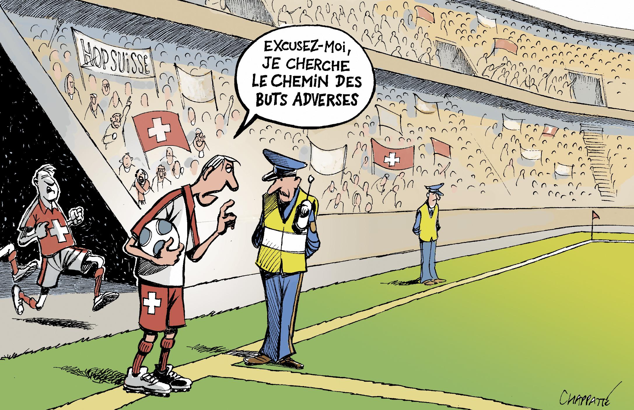 L'équipe suisse de foot