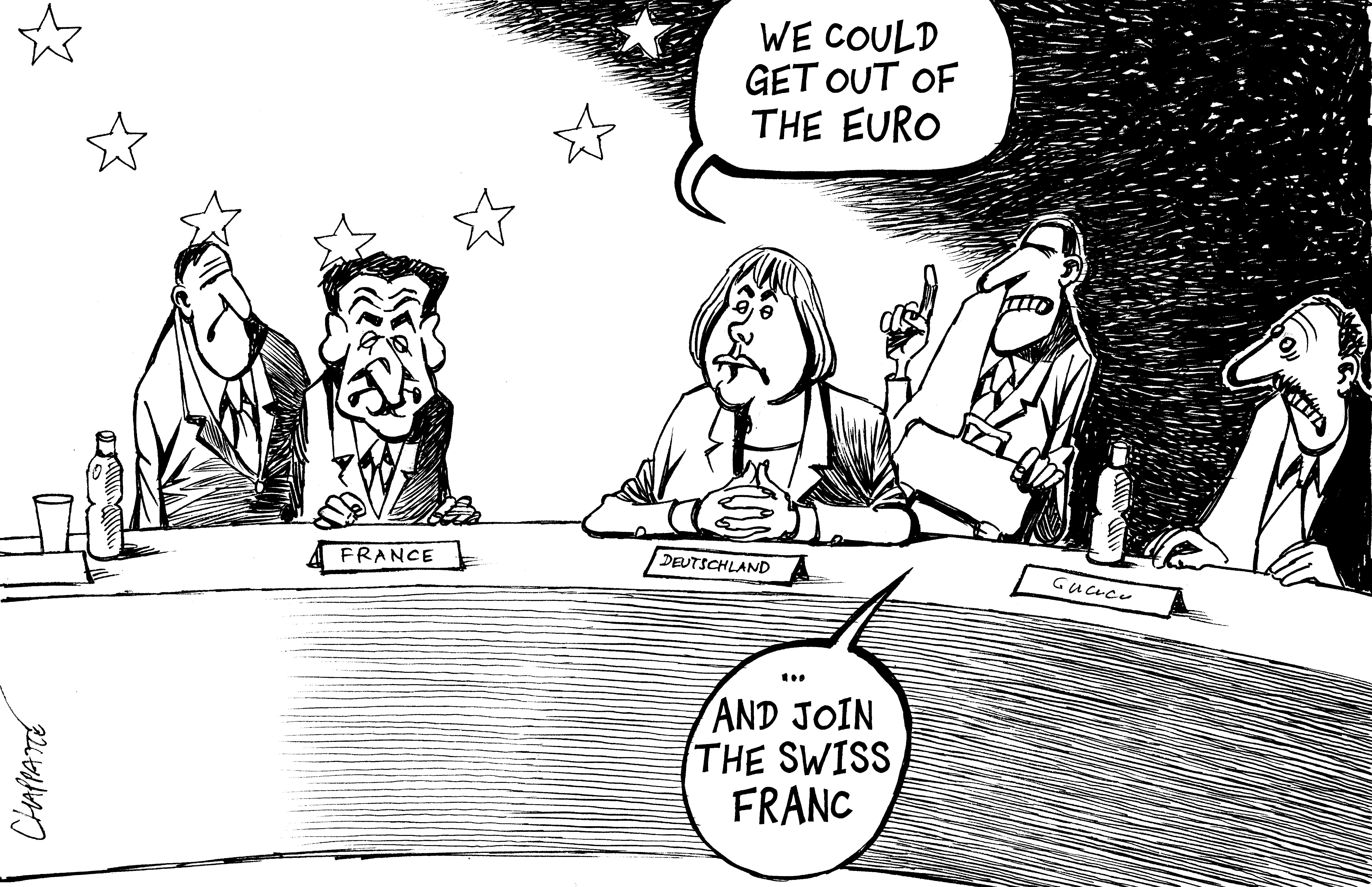 Weakened Euro