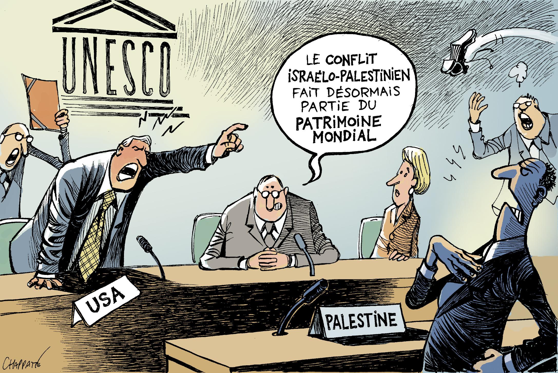 La Palestine membre de l'UNESCO