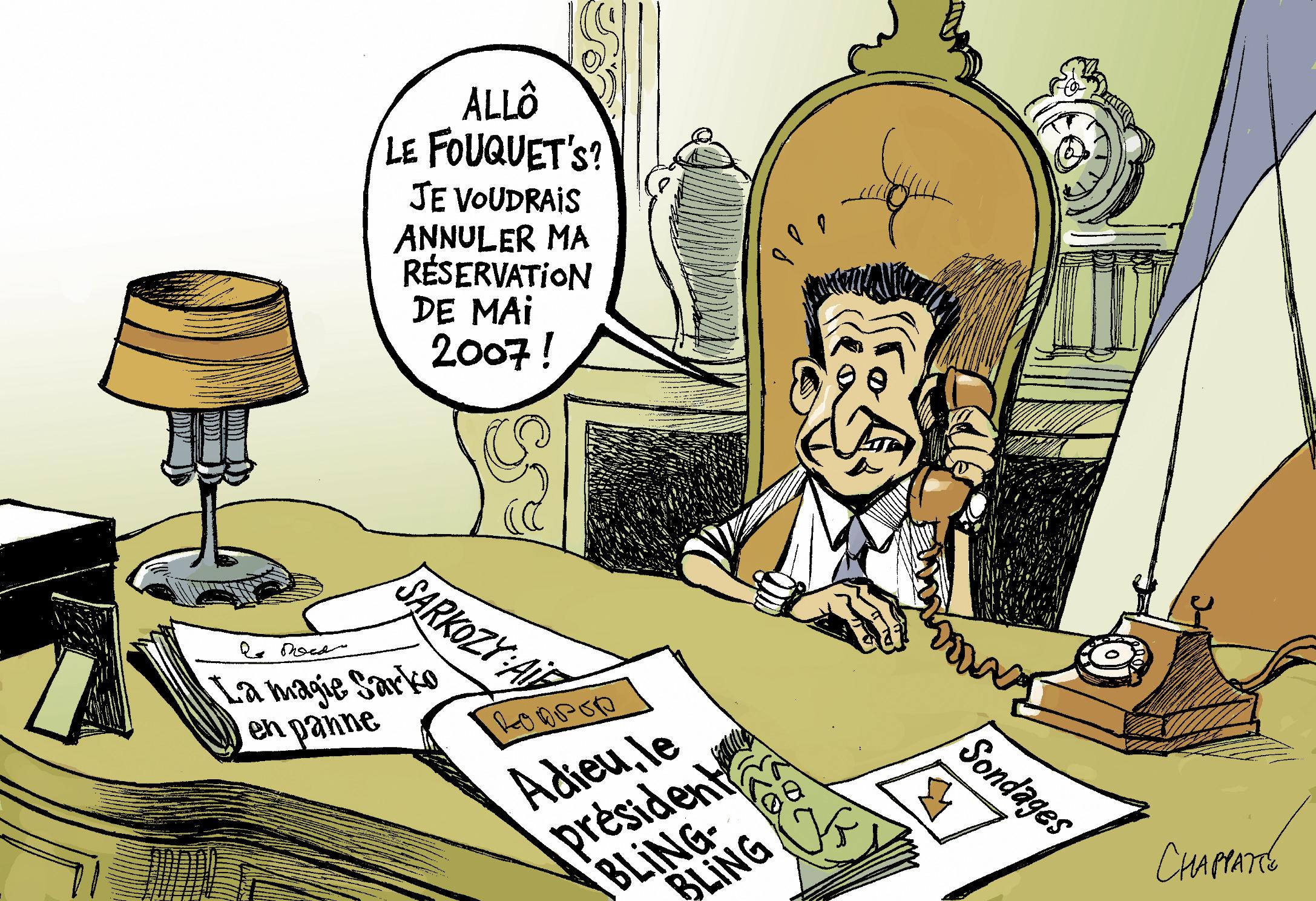 Sarkozy plombé par son image