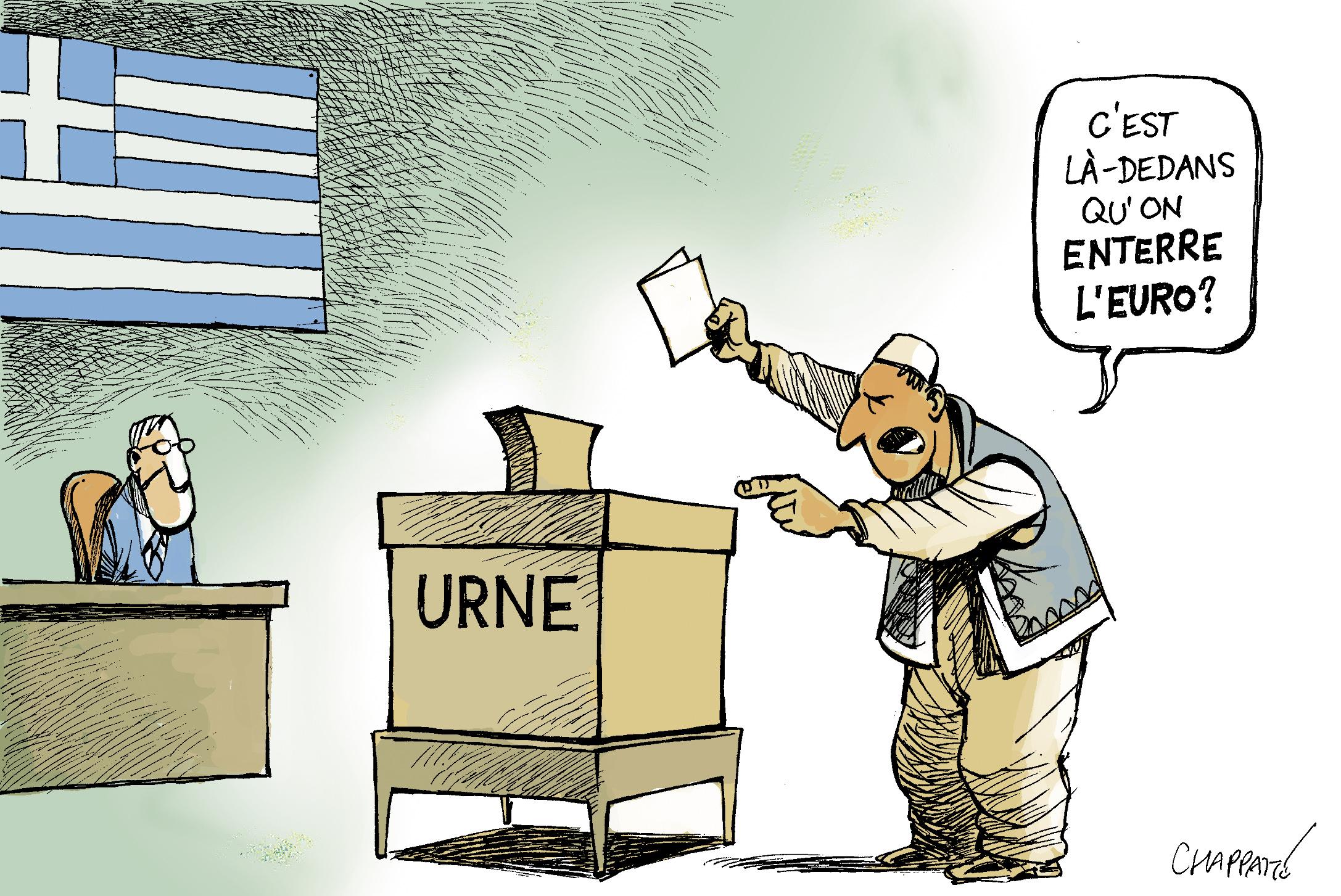 Attention on vote... en Grèce!