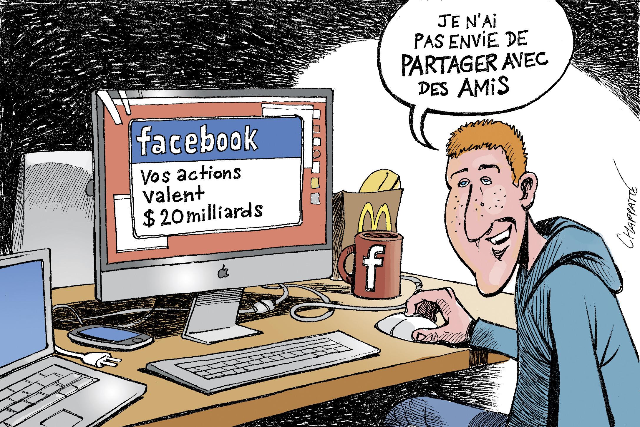 Facebook entre en bourse