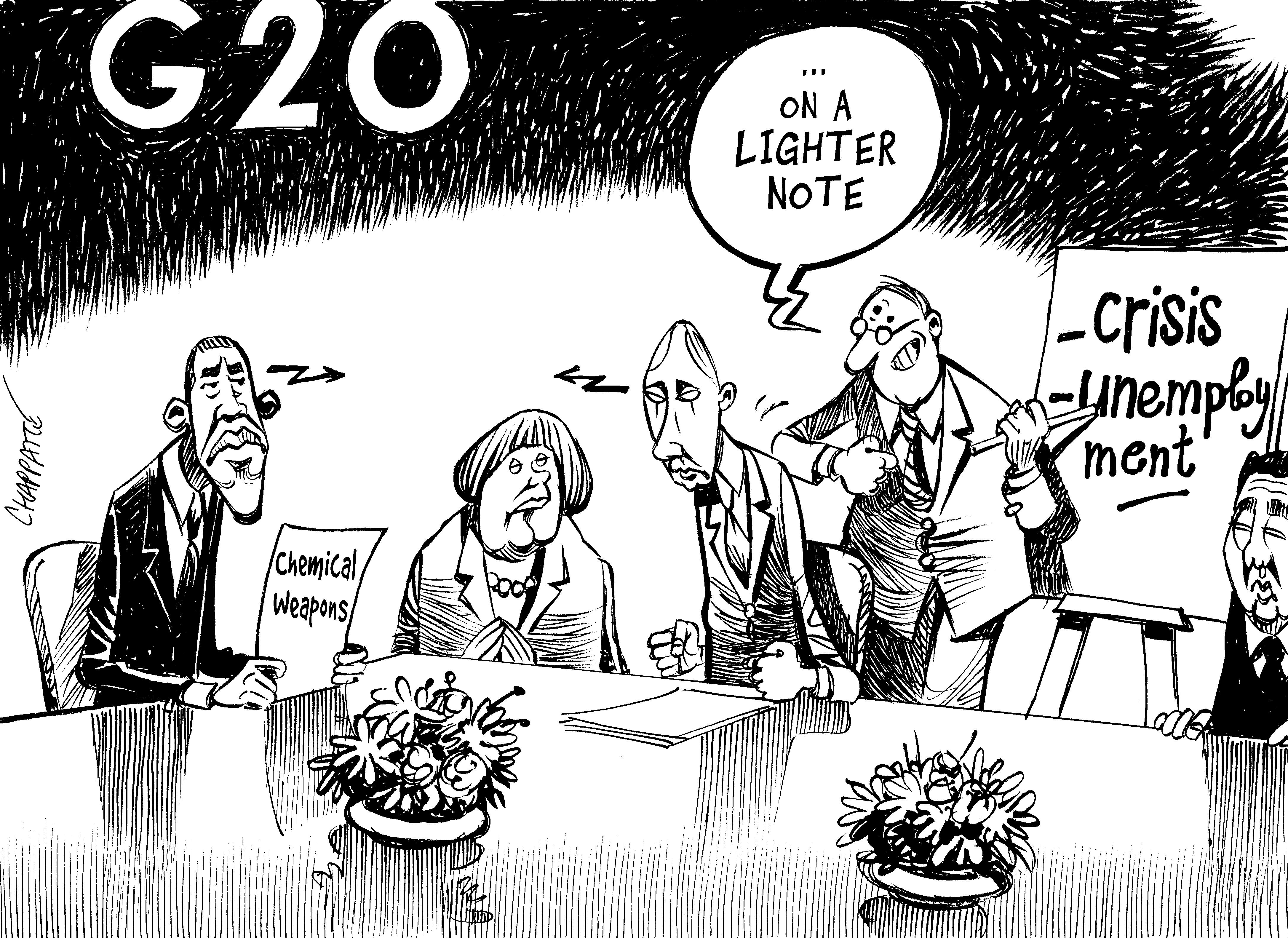 Tense G20