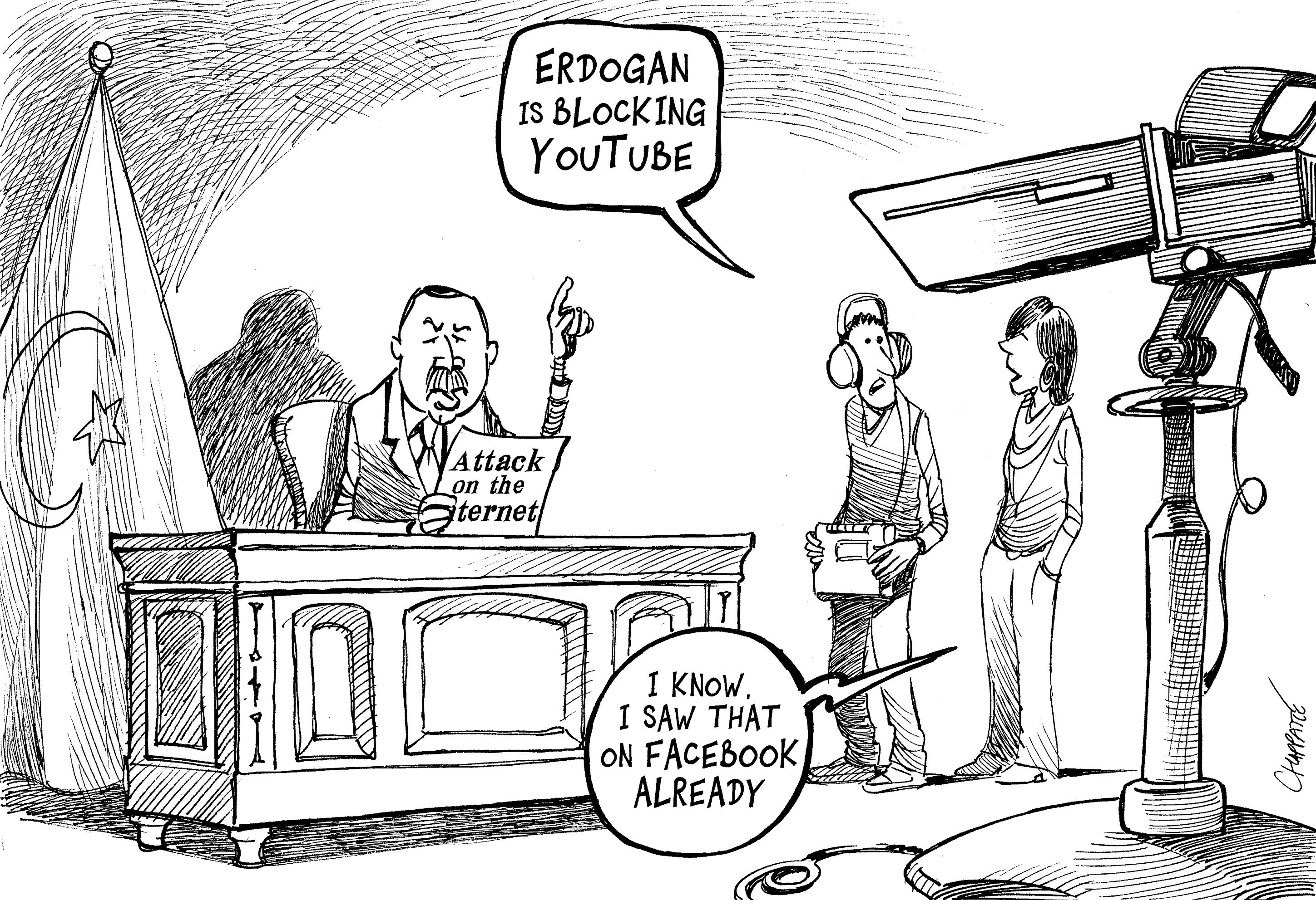 Social media censored in Turkey