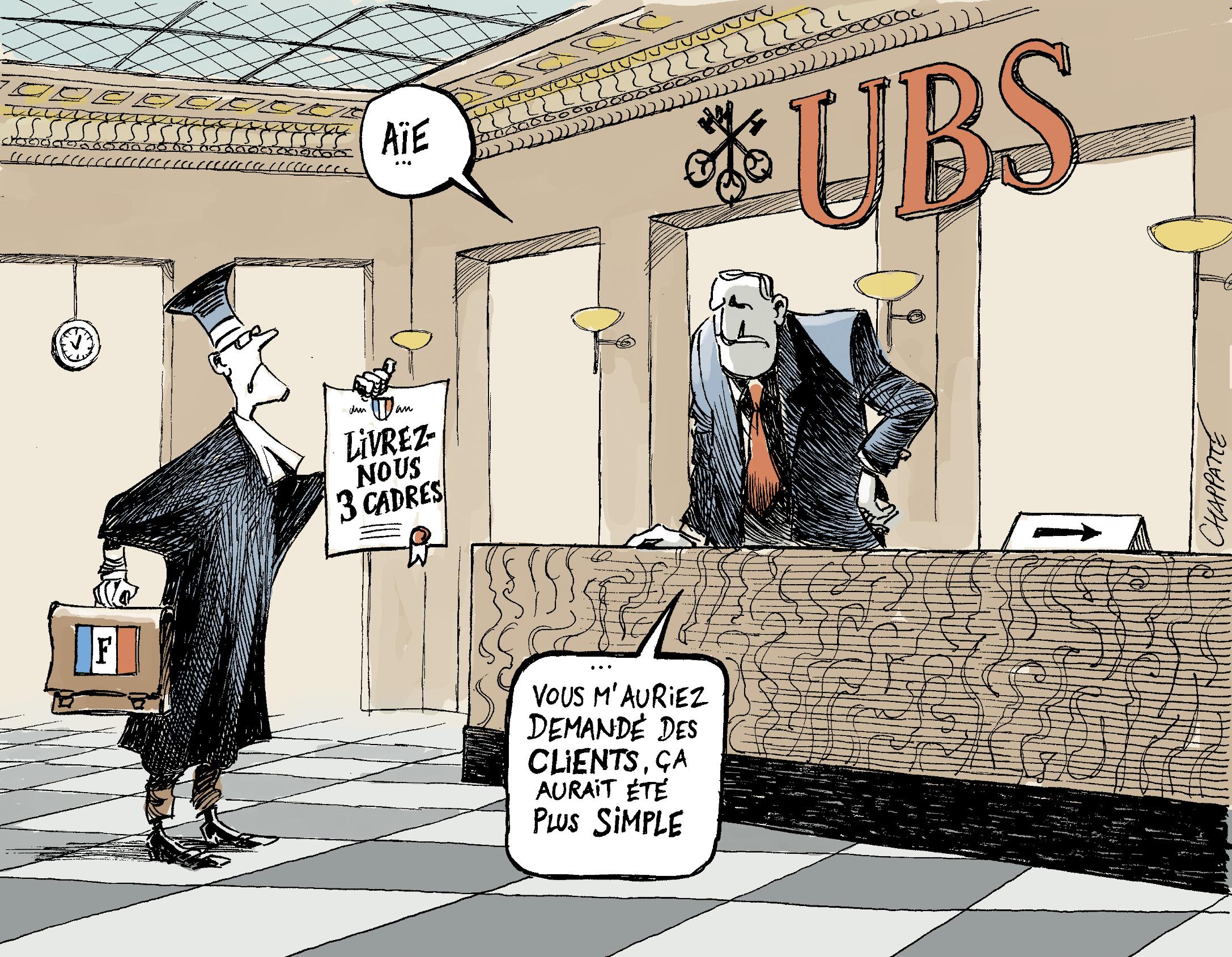 Mandats d'arrêt contre UBS