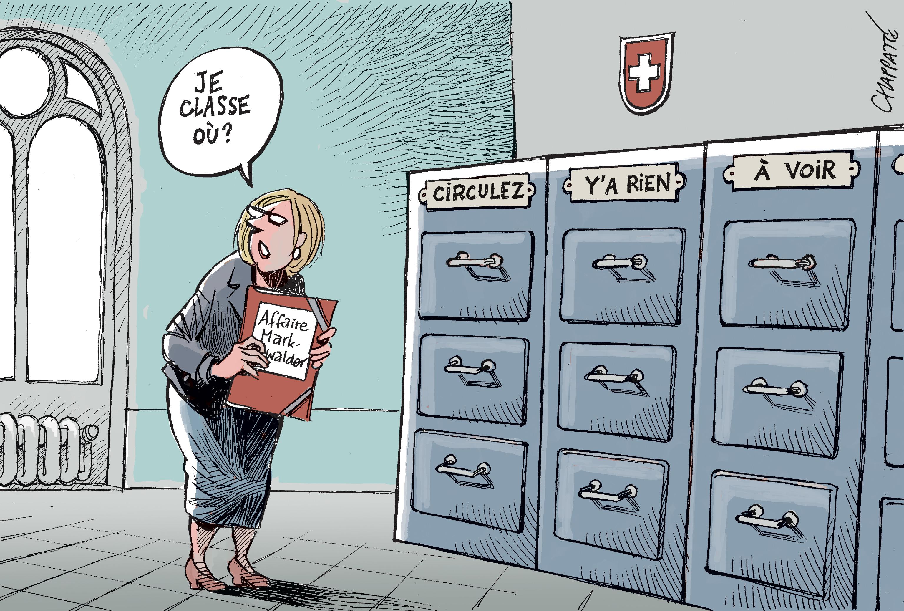 Affaire Markwalder classée