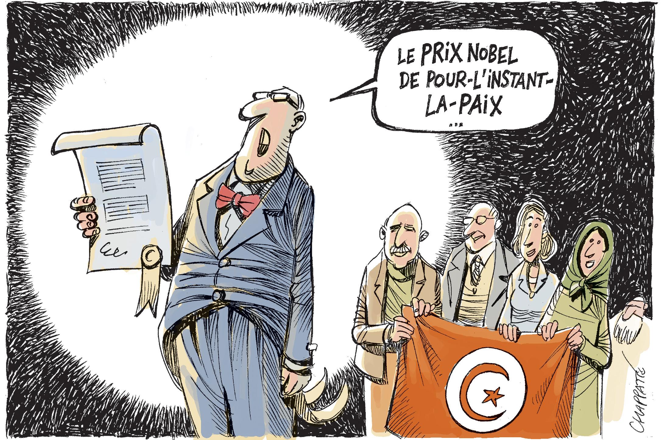 Prix Nobel à la démocratie tunisienne