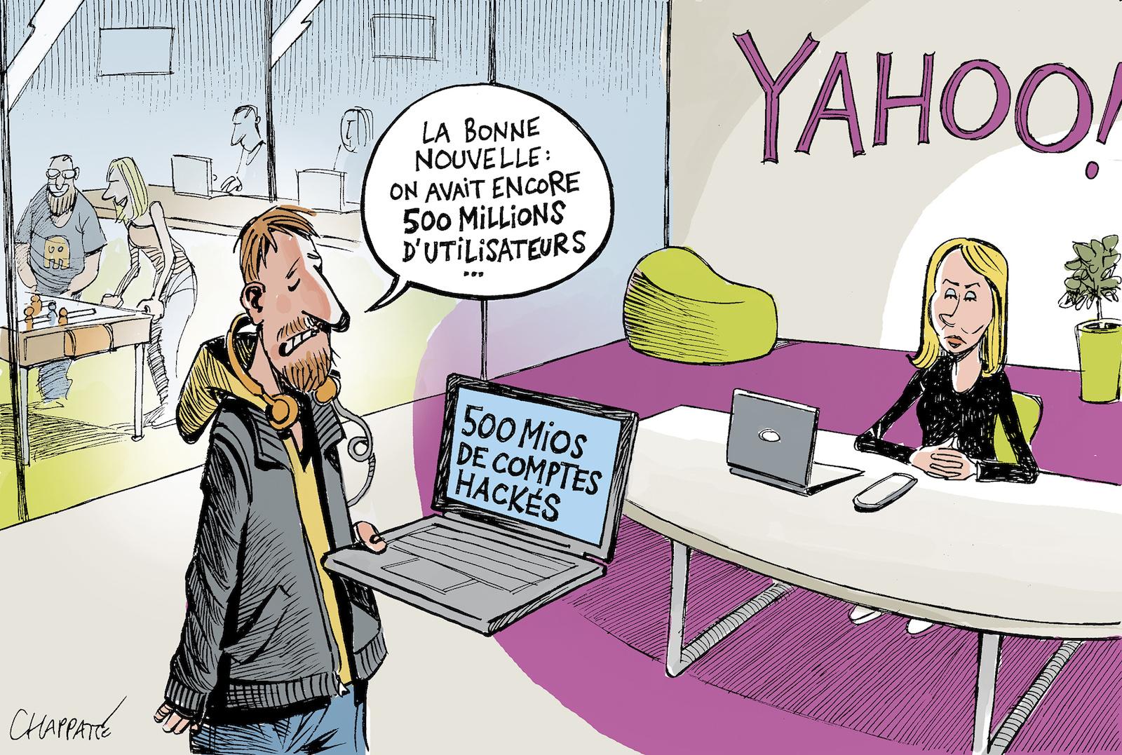 Yahoo! victime d'un piratage monstre