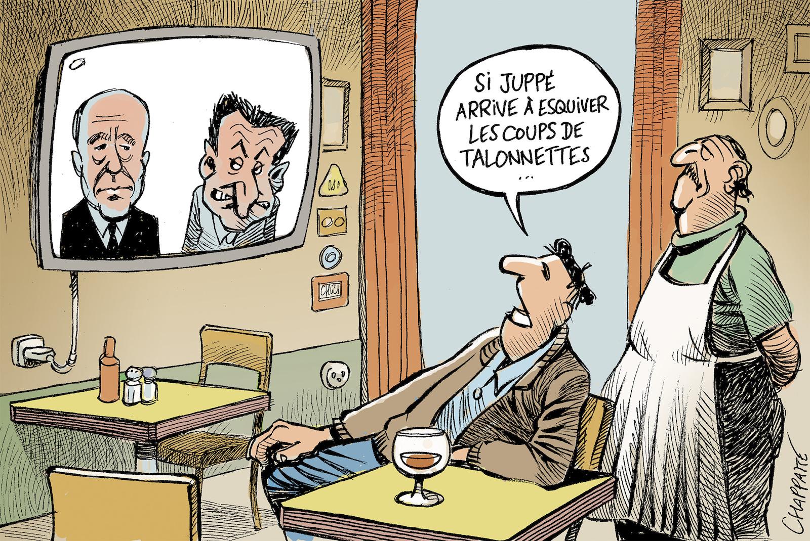 Le match Juppé-Sarkozy