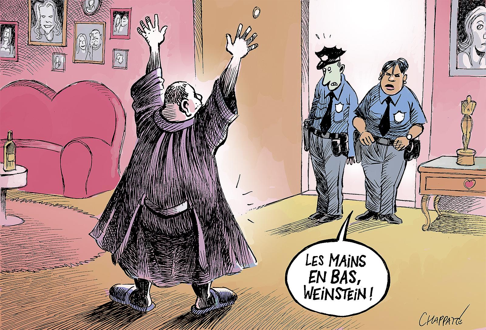 Arrestation d’Harvey Weinstein