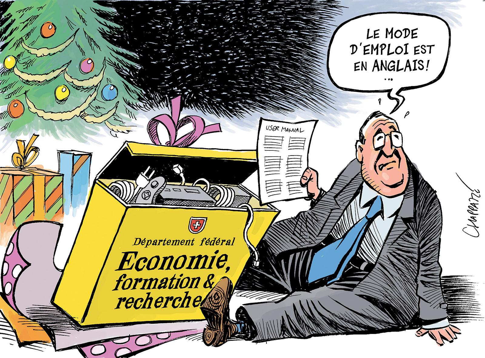 Le Noël de Guy Parmelin