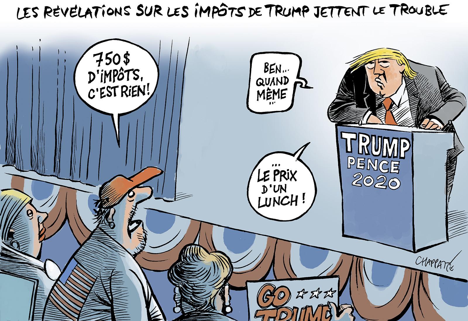 Les impôts de Trump