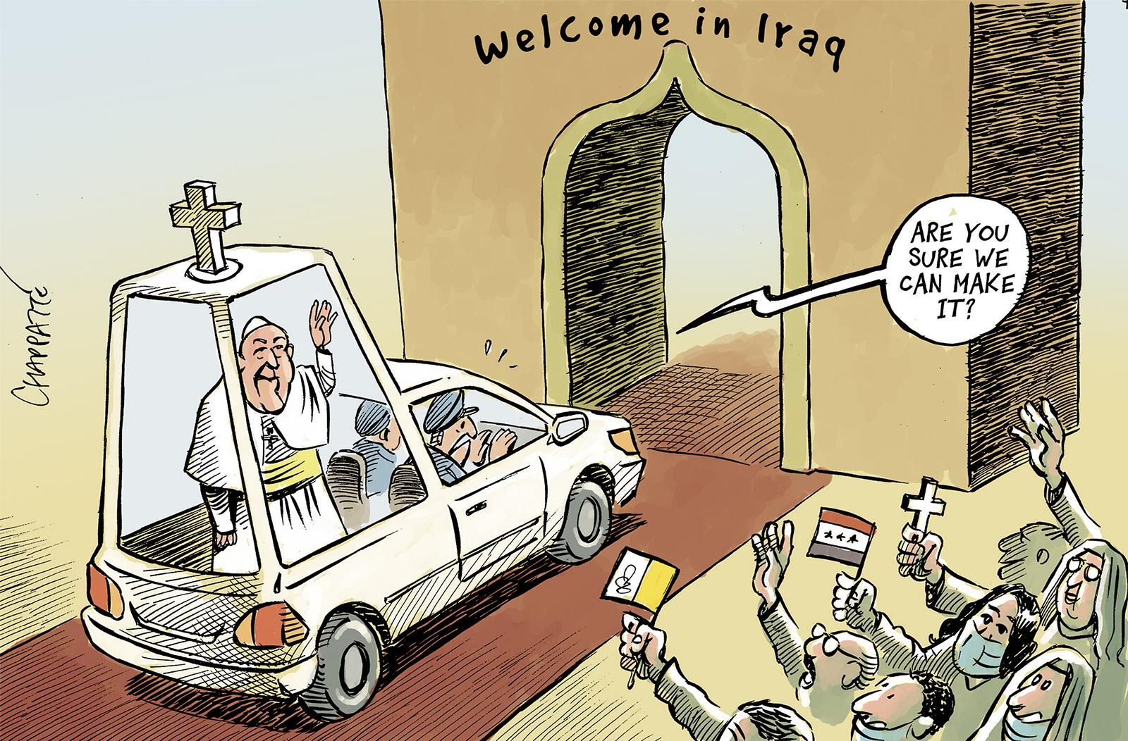 The pope in Iraq