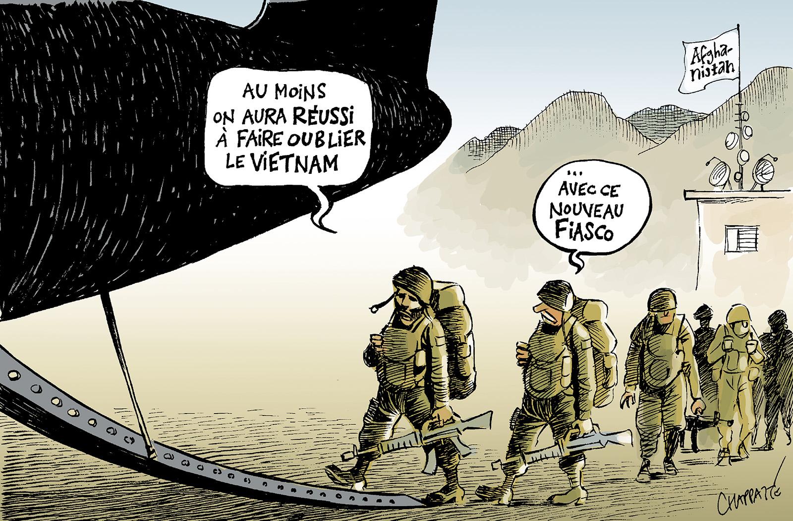 Départ d'Afghanistan