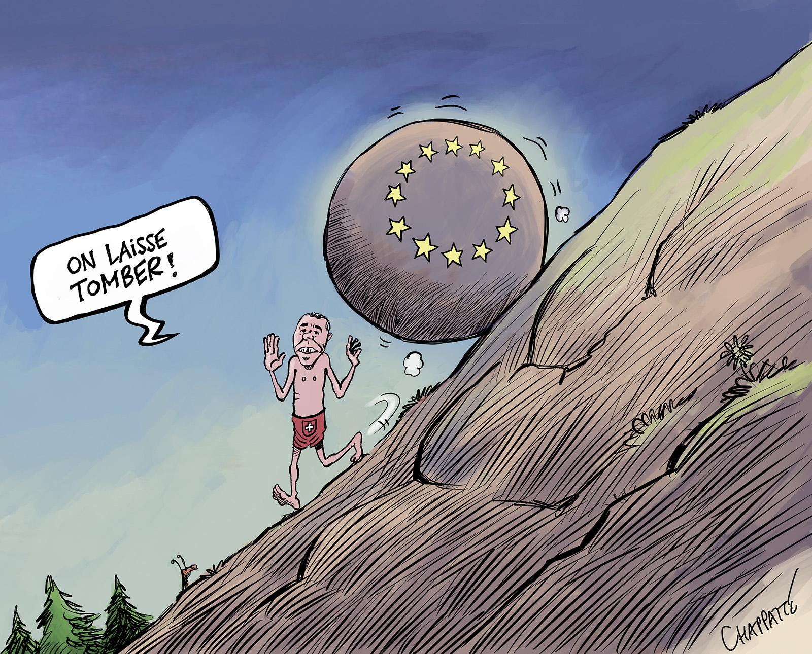 La Suisse renonce à l'accord-cadre avec l'UE