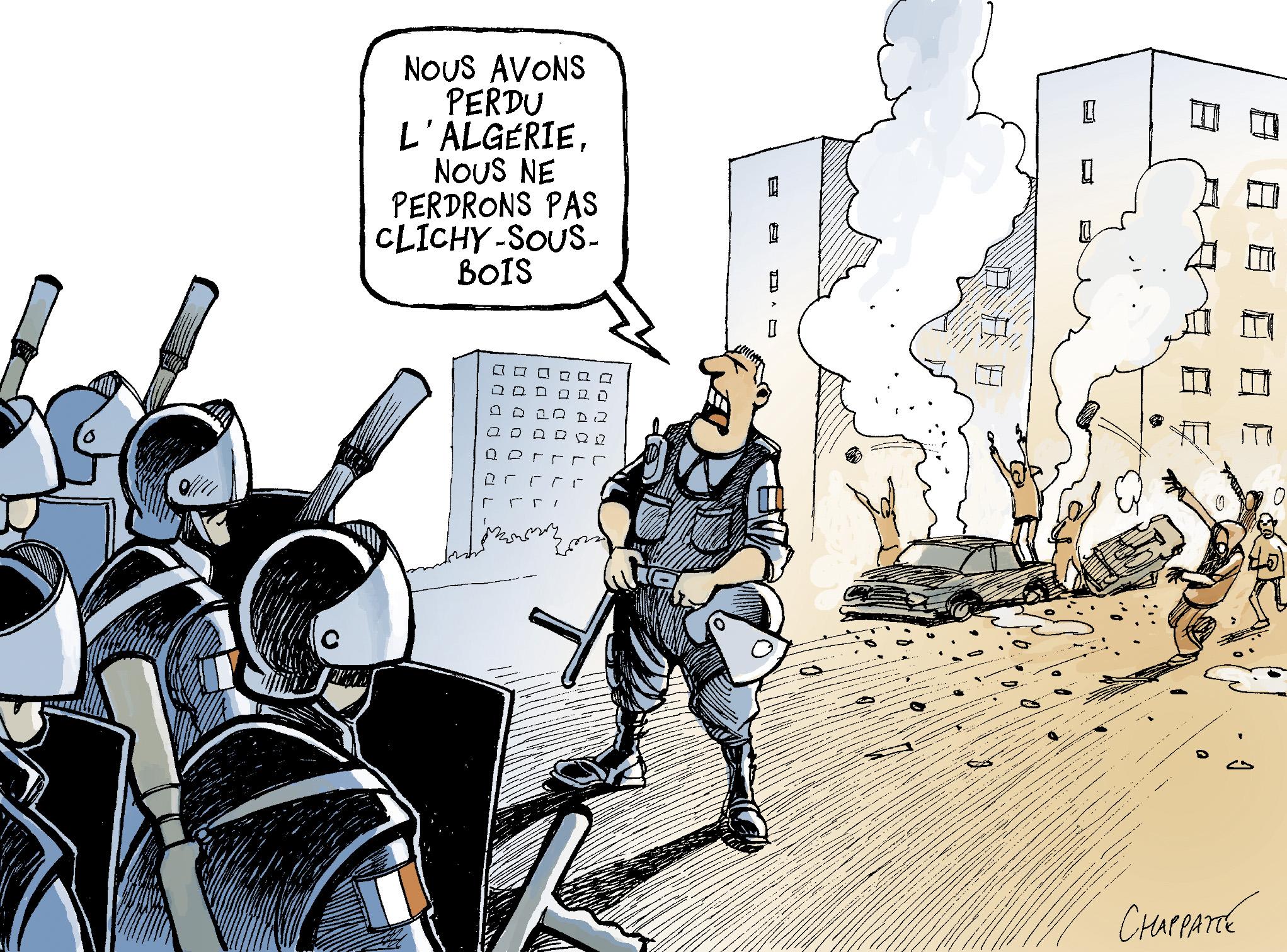 Banlieues françaises en feu