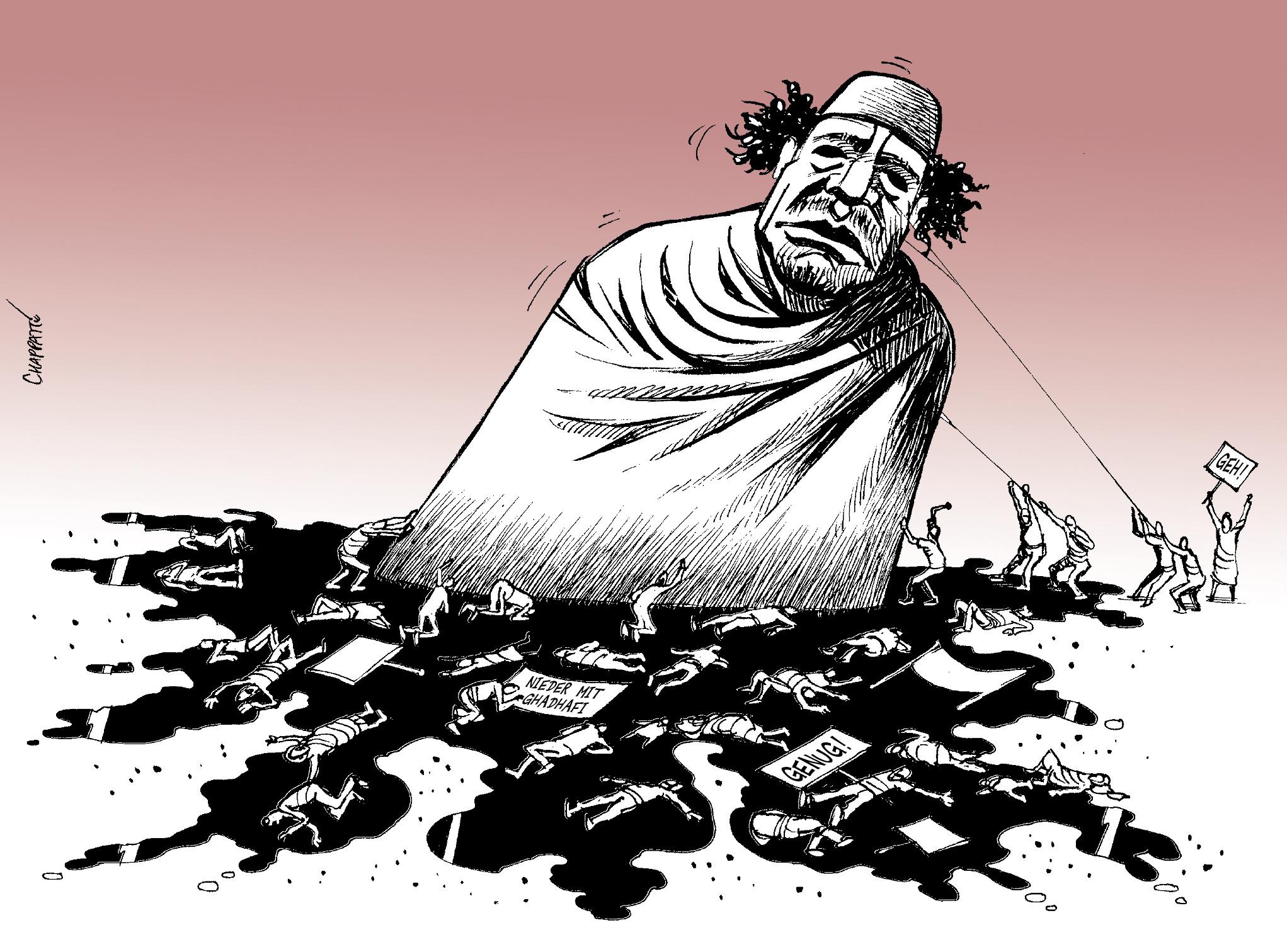 Fin sanglante de Kadhafi