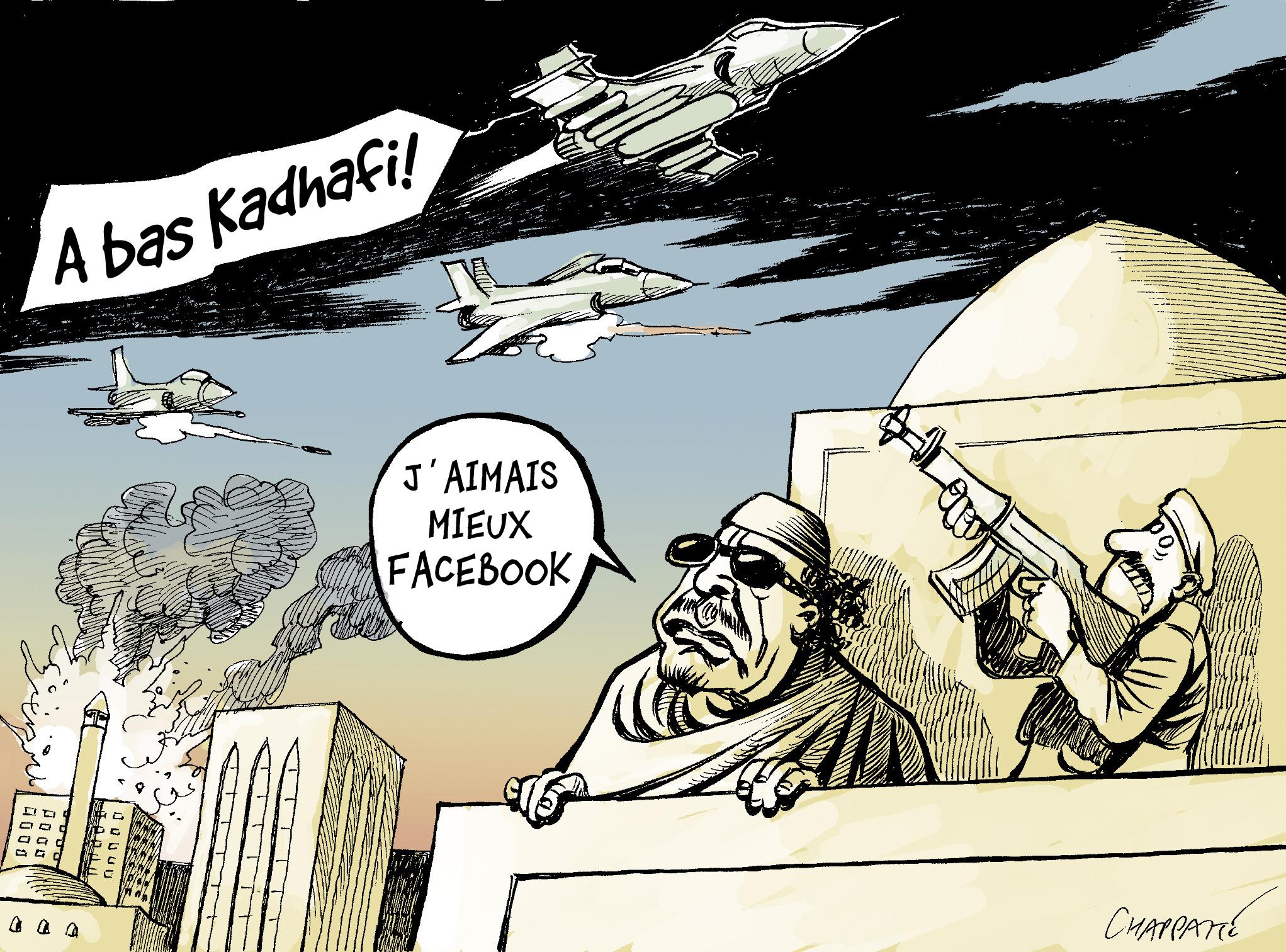 Campagne contre Kadhafi