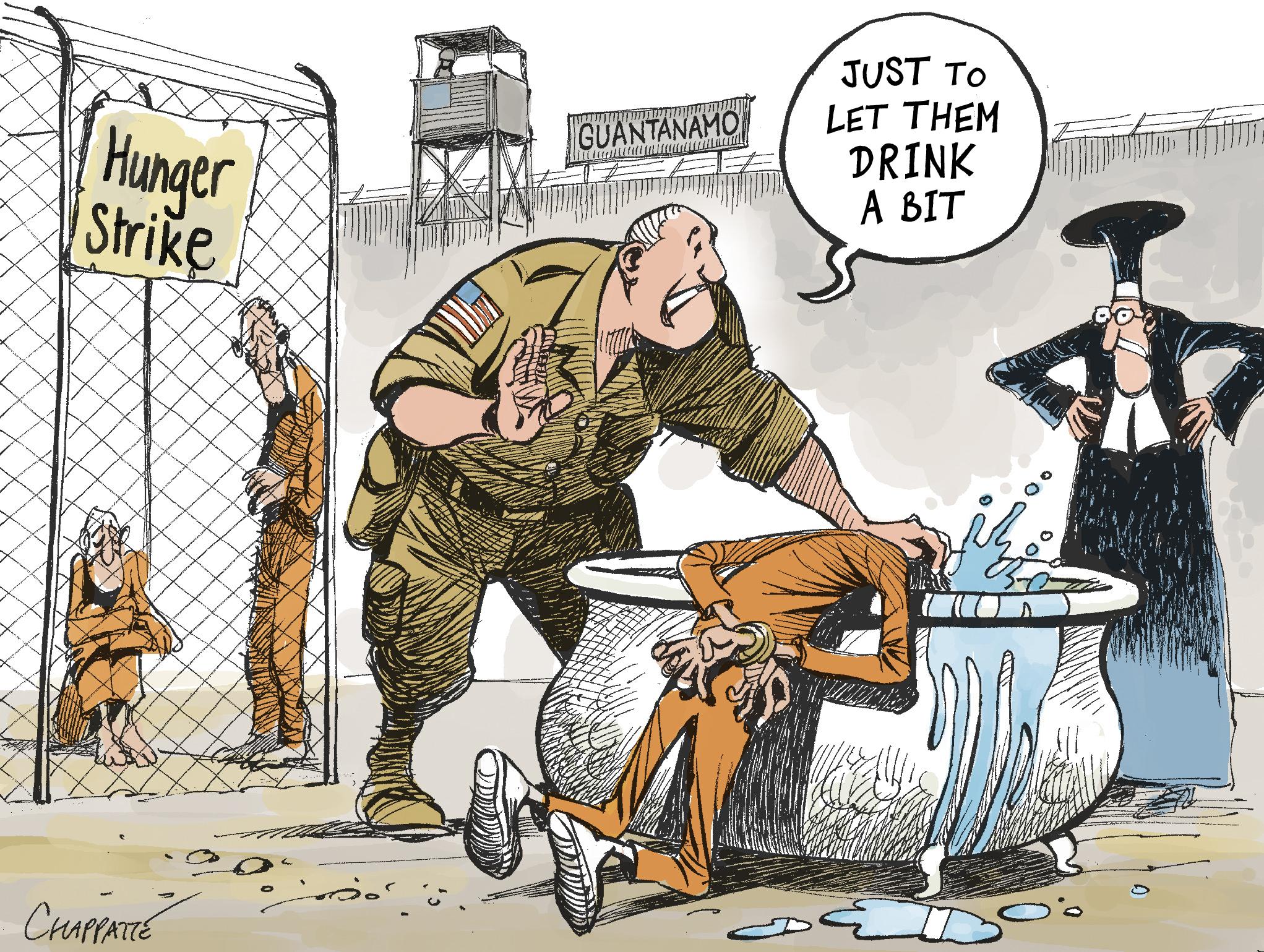 Hunger strike in Guantánamo