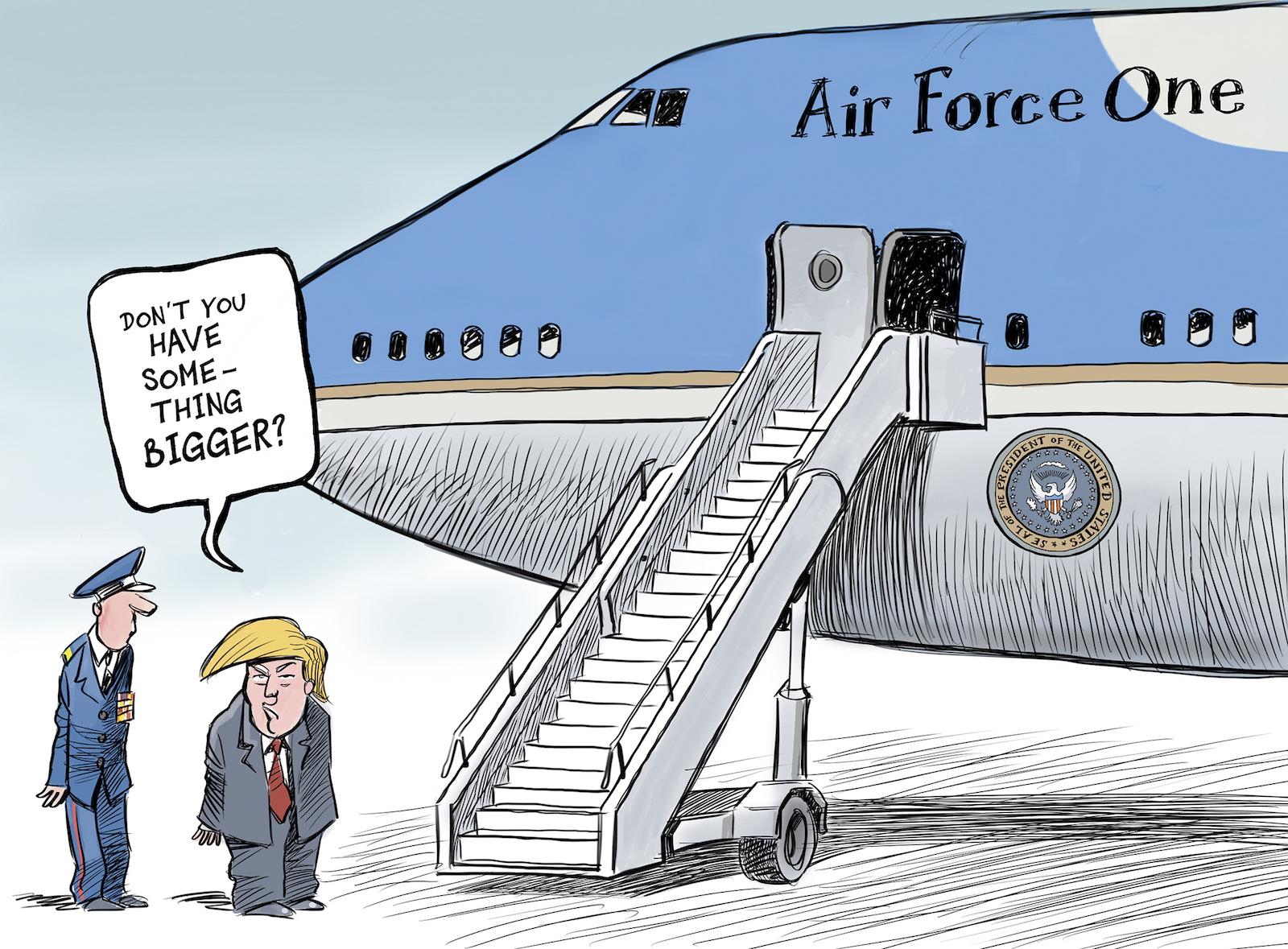 Trump's new airplane