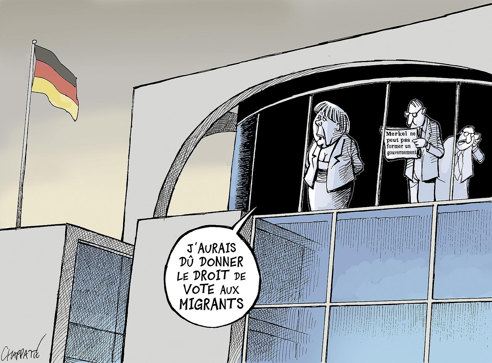 Merkel sans coalition