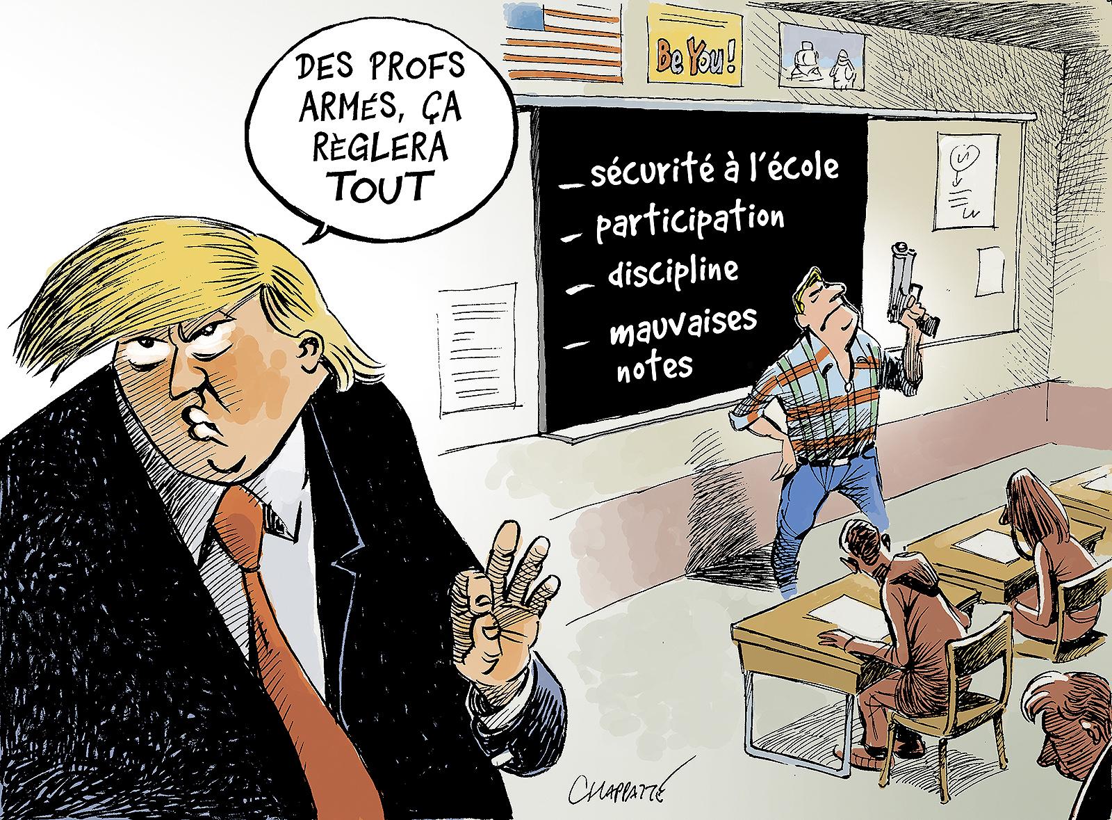 Armer les profs américains