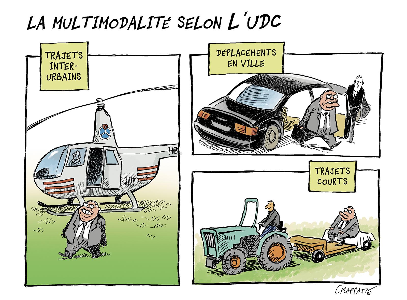 La multimodalité selon l’UDC