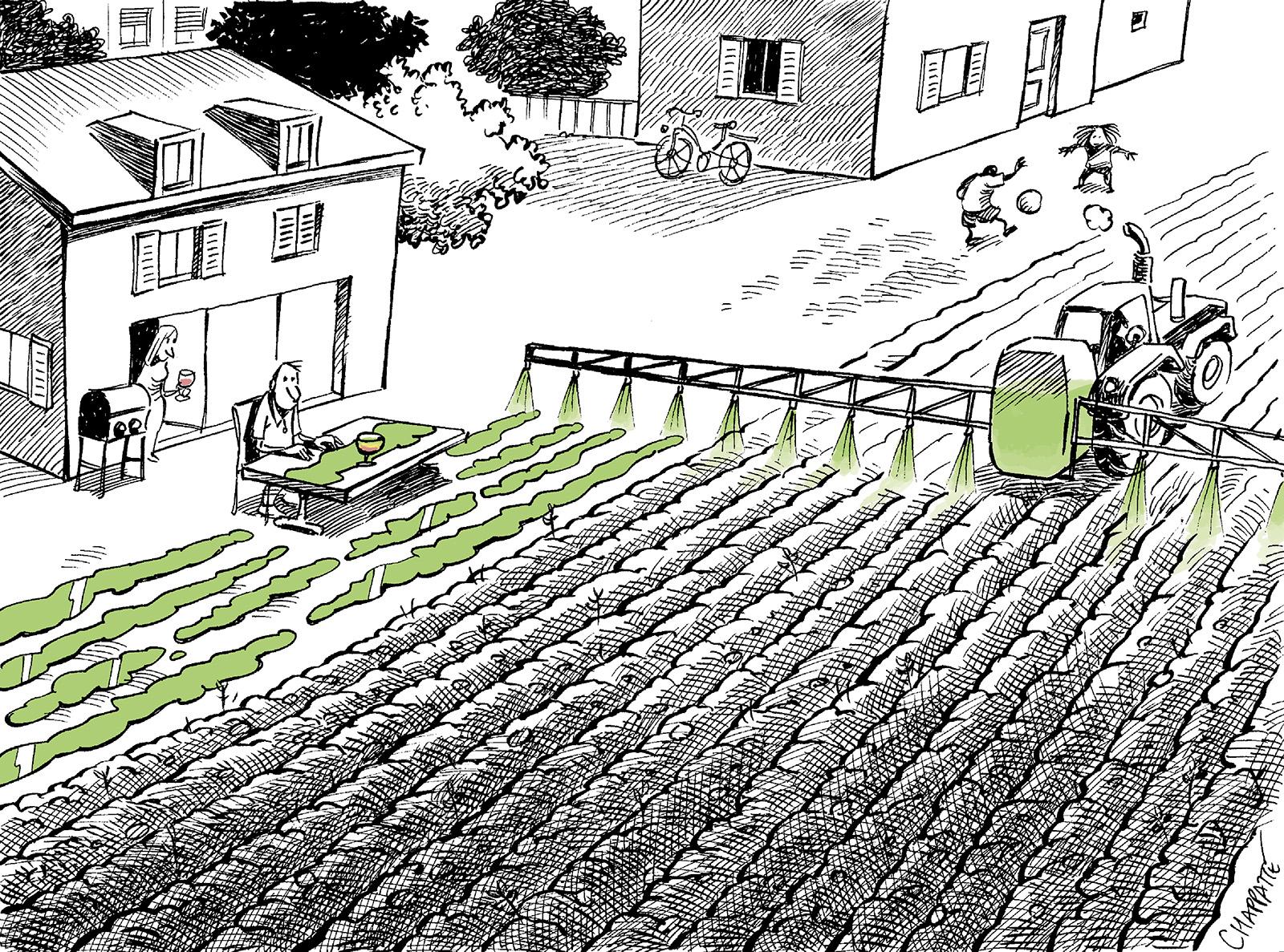 Épandage de pesticides