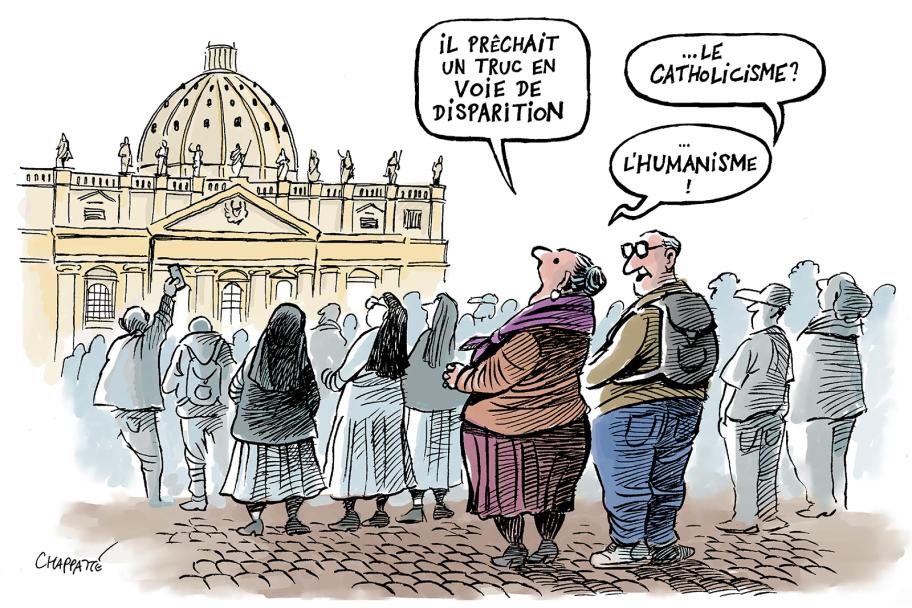L'adieu au pape
